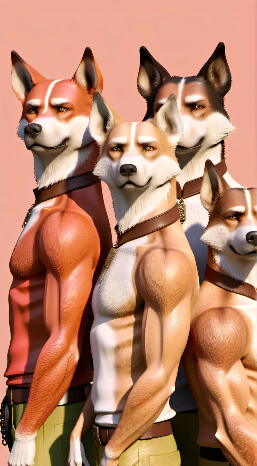 ai character: Anthro Kennels background