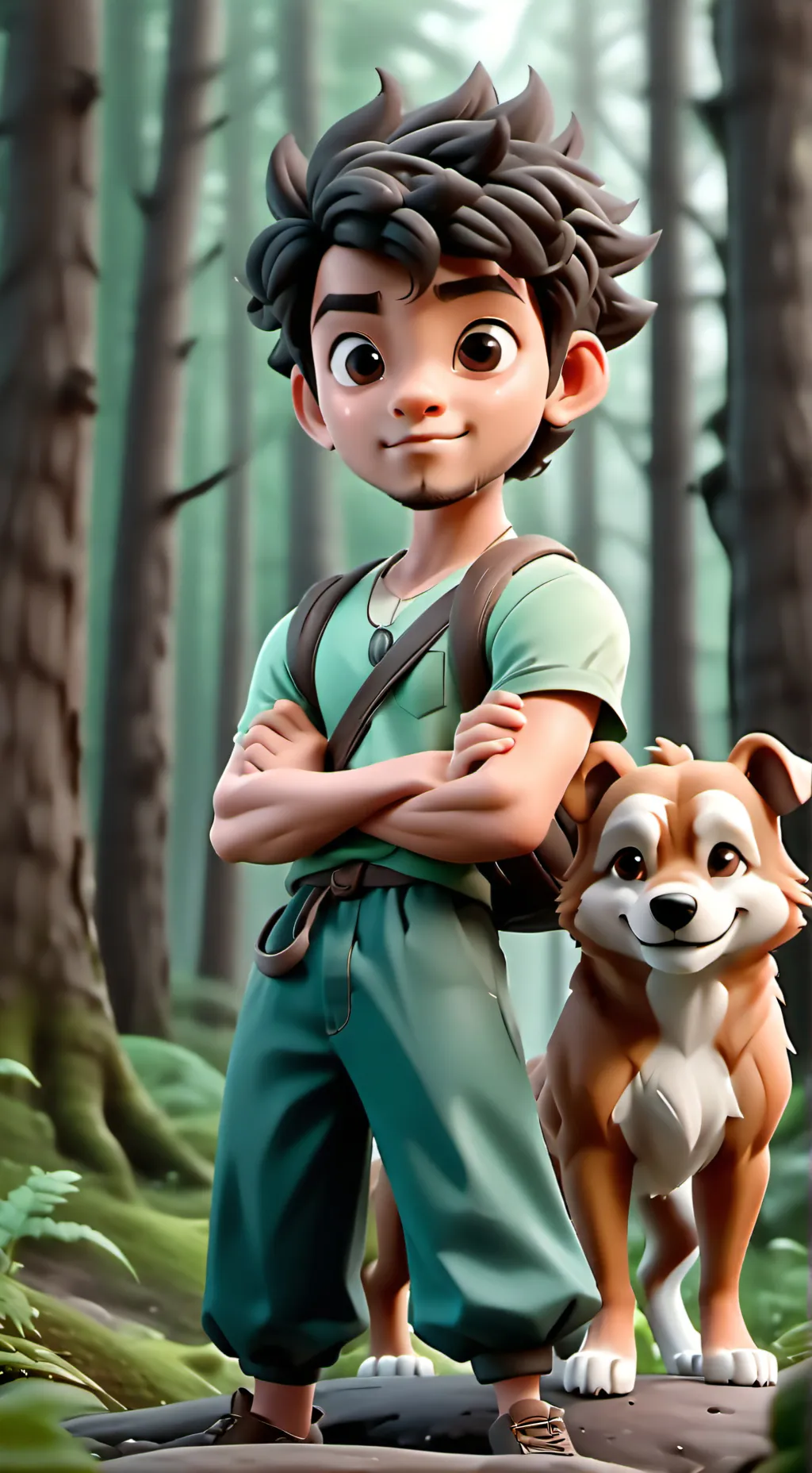 ai character: Pjo  background