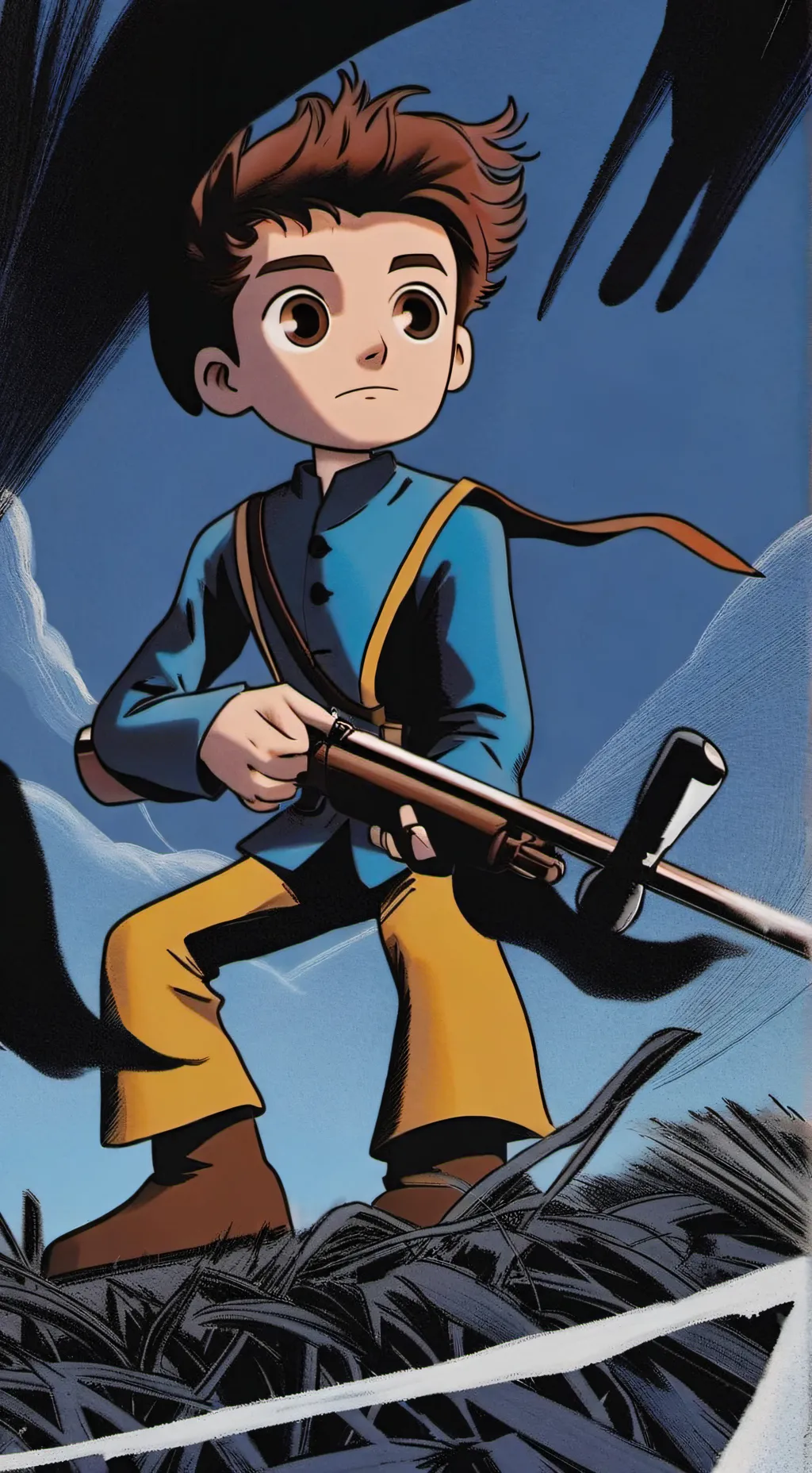 ai character: Paw patrol (movie) background