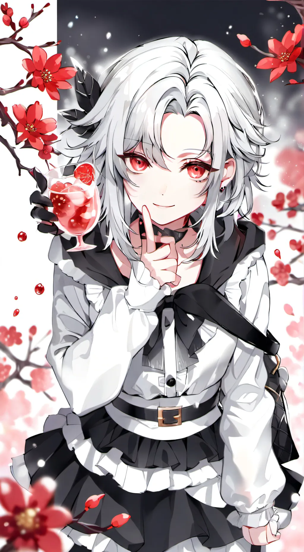 ai character: Mha singing background