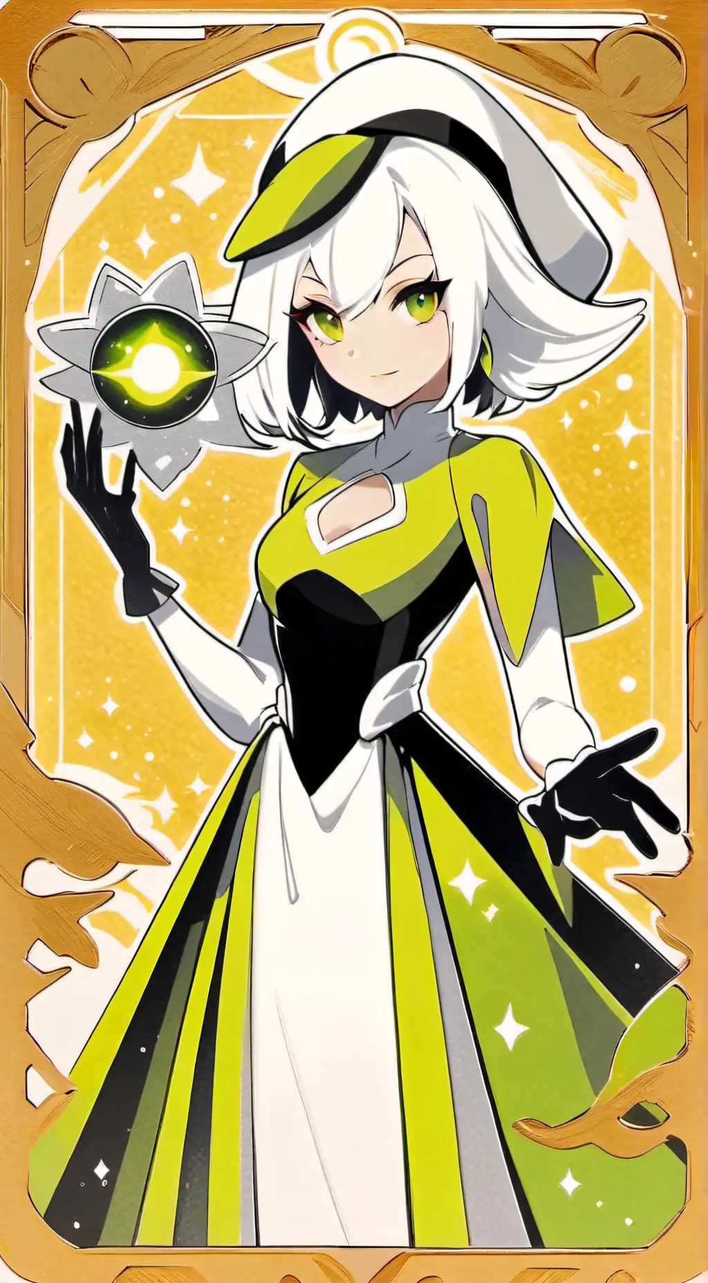ai character: gardevoir enamorad background