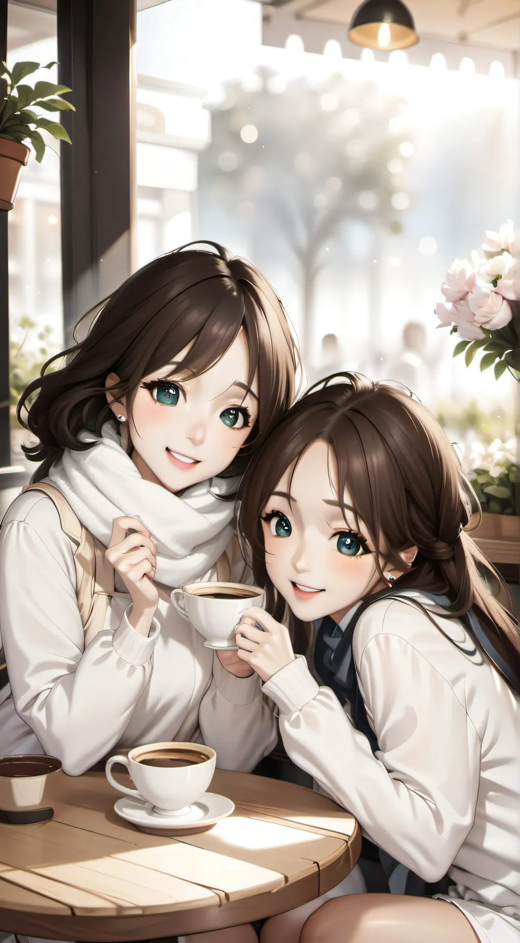 ai character: Ma vie 💝 background