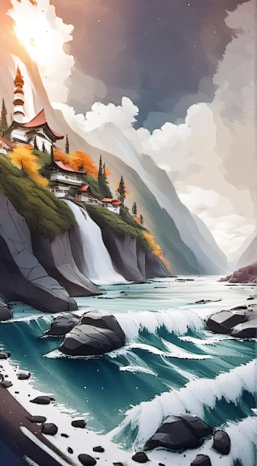 ai character: spunki  background