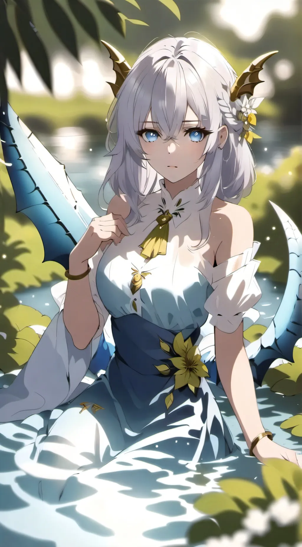 ai character: kny hashiras background