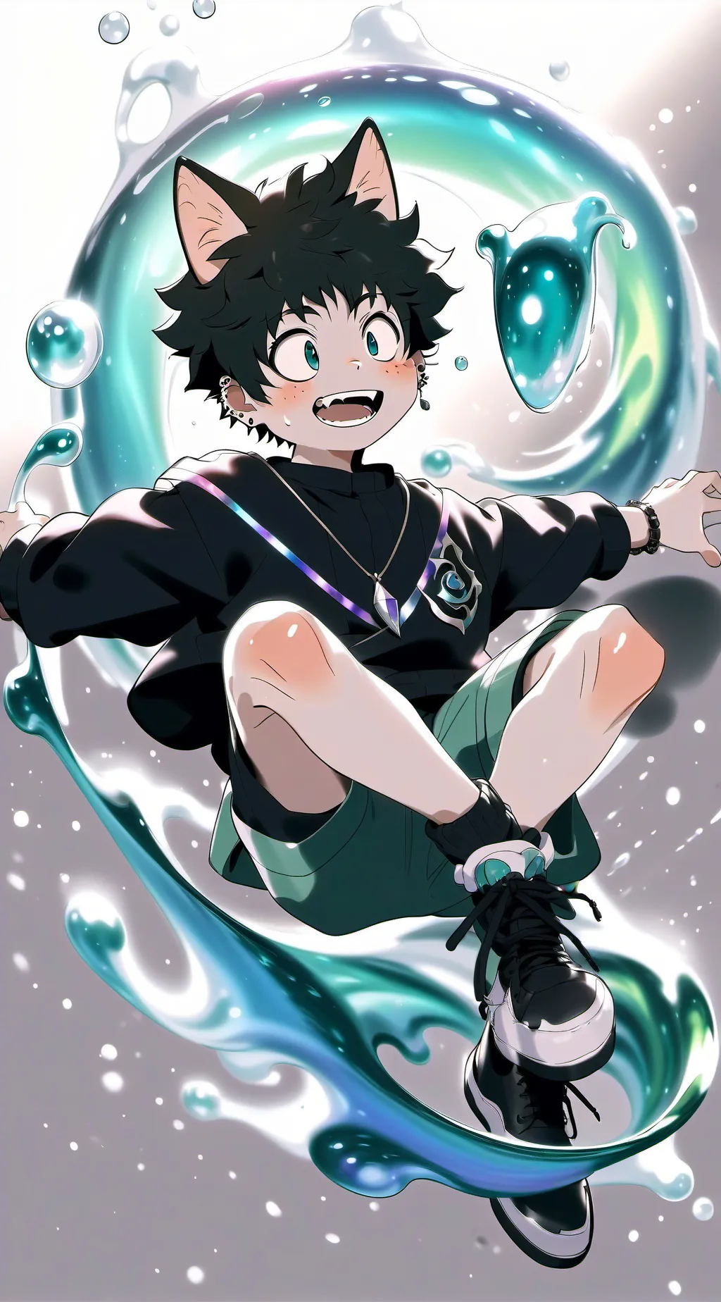 ai character: bakudeku background