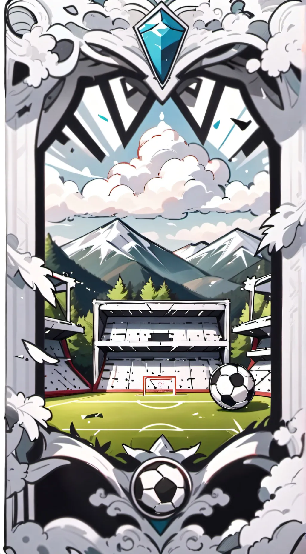 ai character: Soccer School background