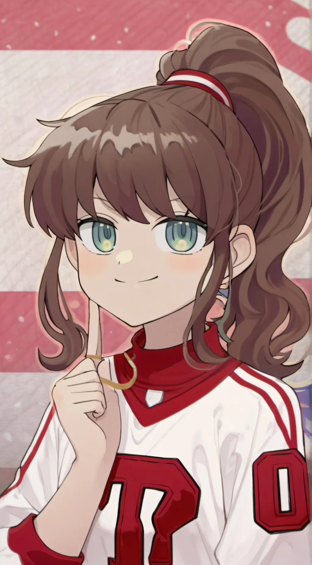 ai character: Lynn Loud JR background