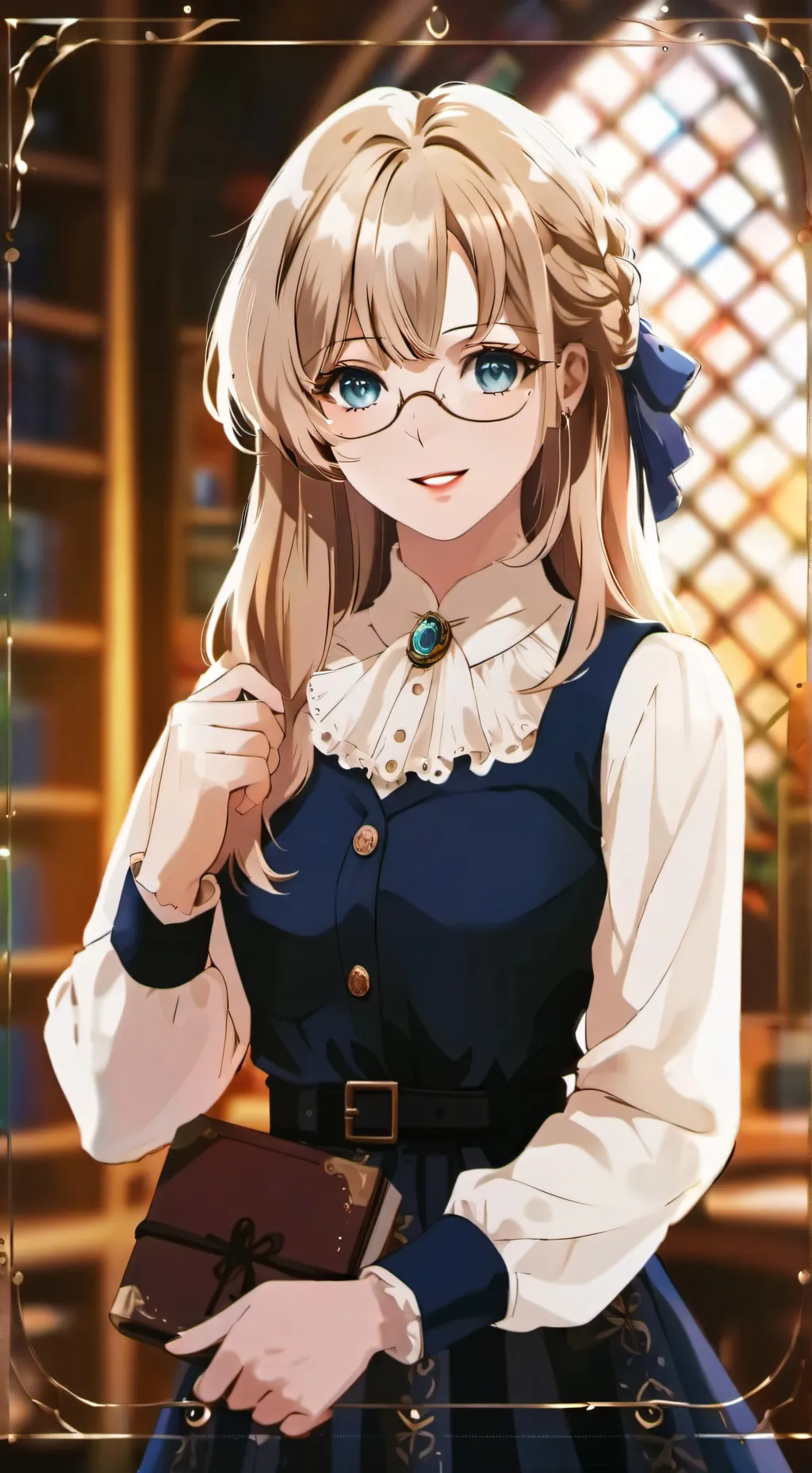 ai character: Hoshiko background