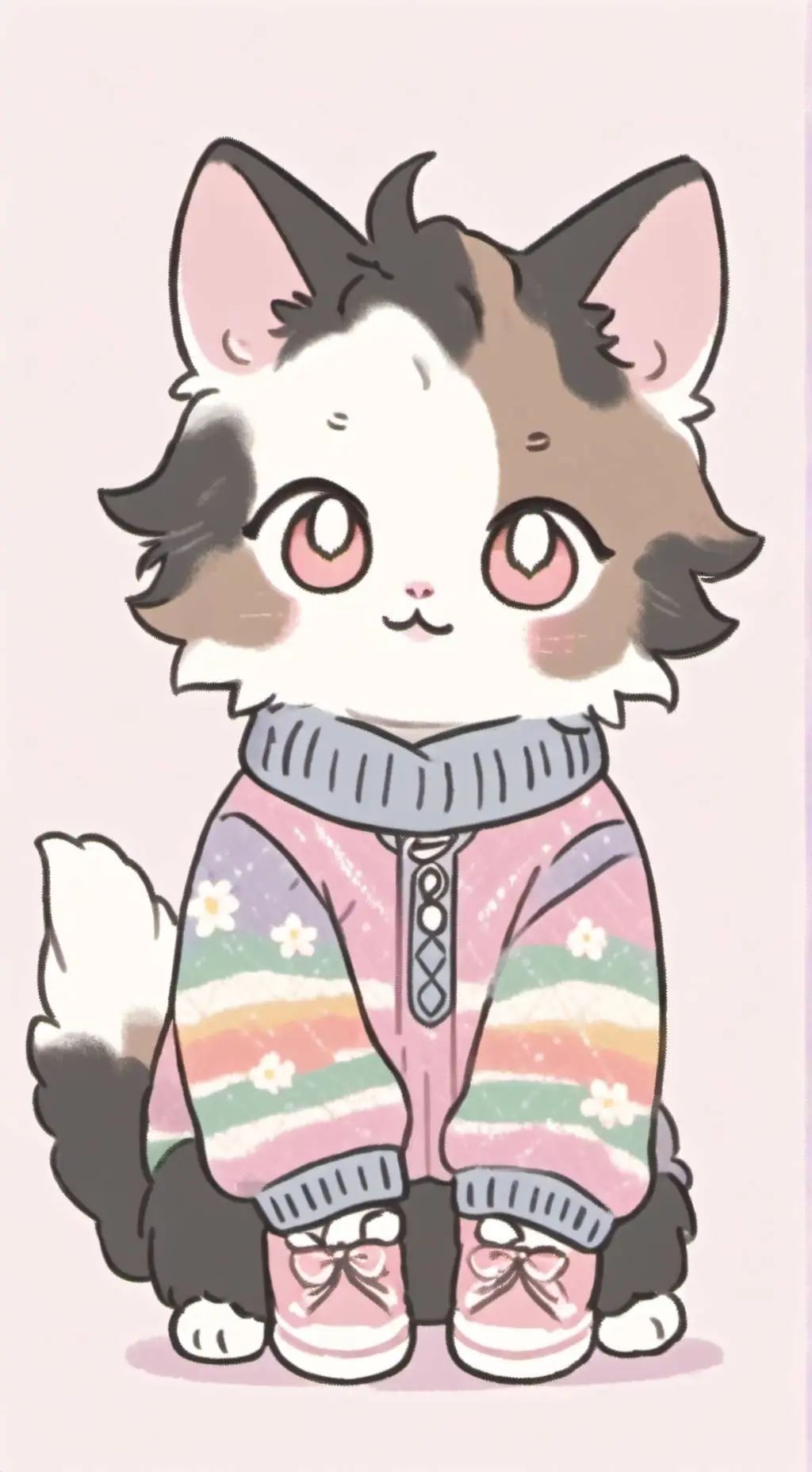 ai character: Mha X Splatoon! background