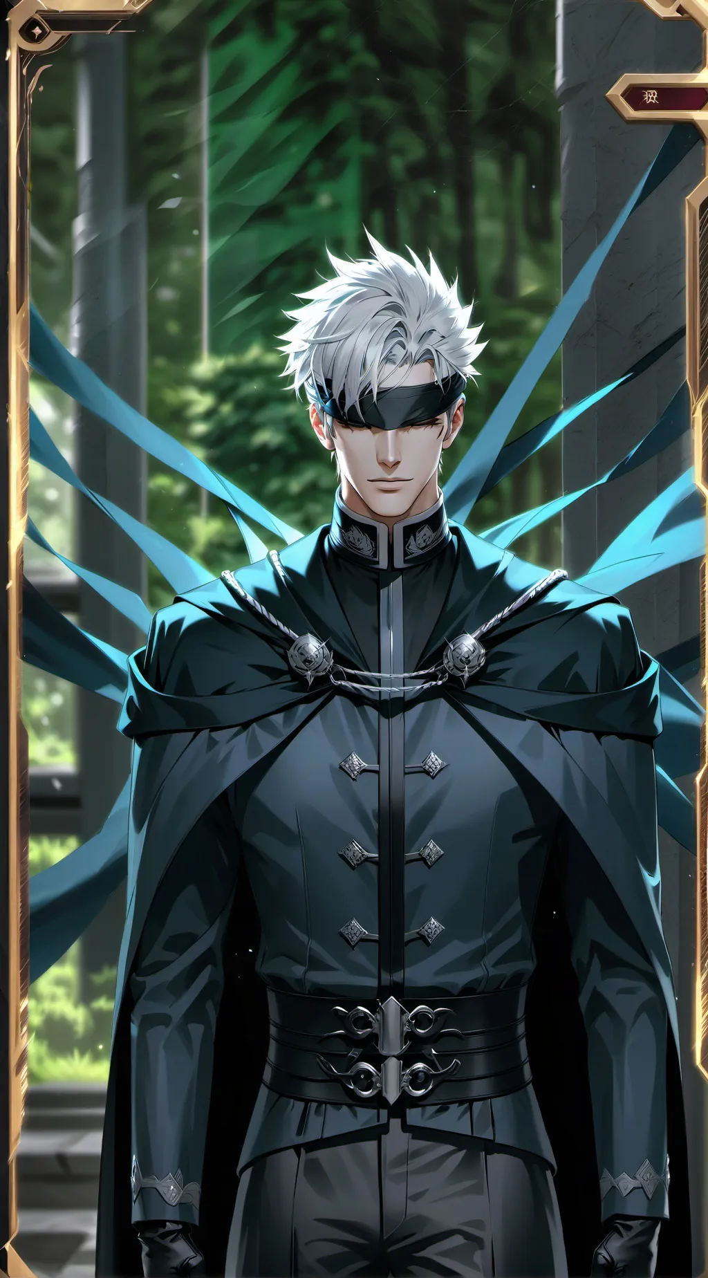 ai character: Gojo Satoru background