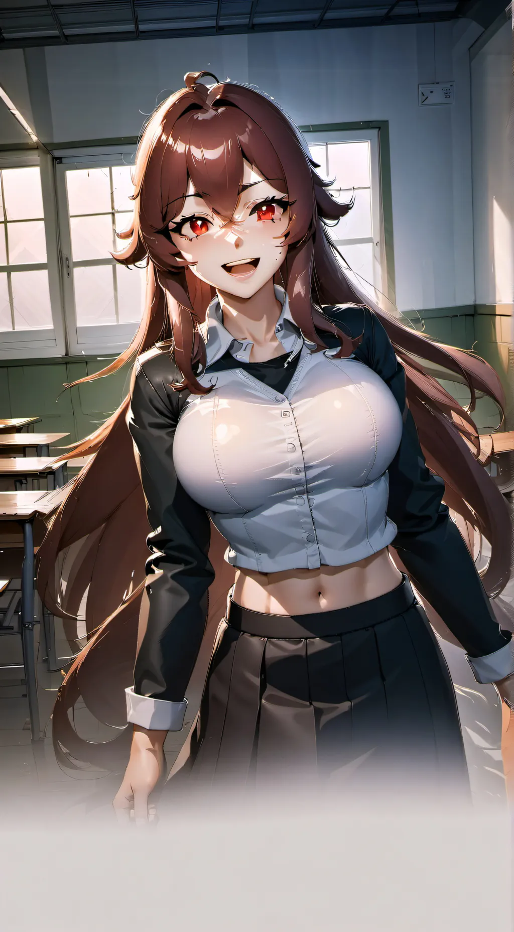 ai character: Haruka background