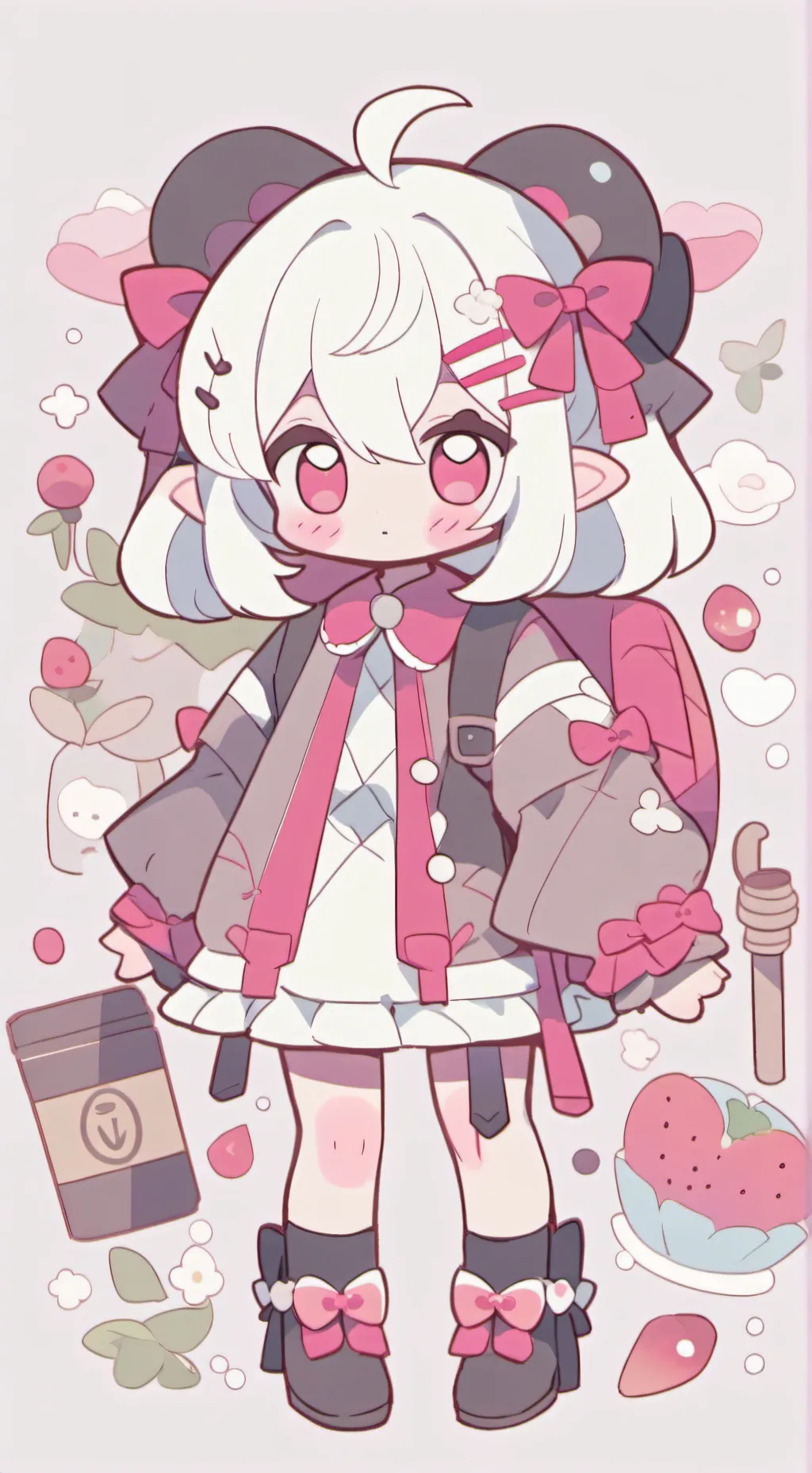 ai character: Mha  background