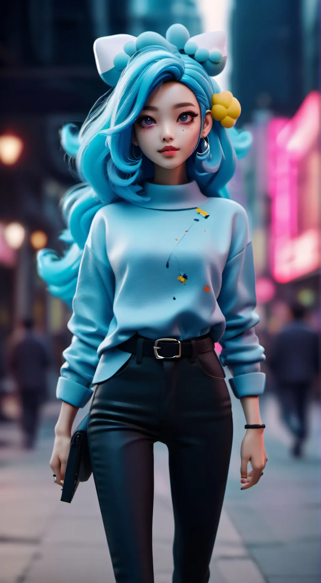 ai character: Sofia background