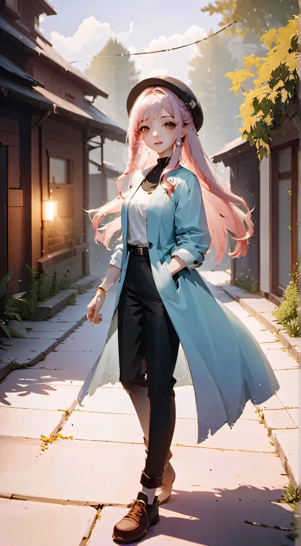 ai character: Dulce María Mart background