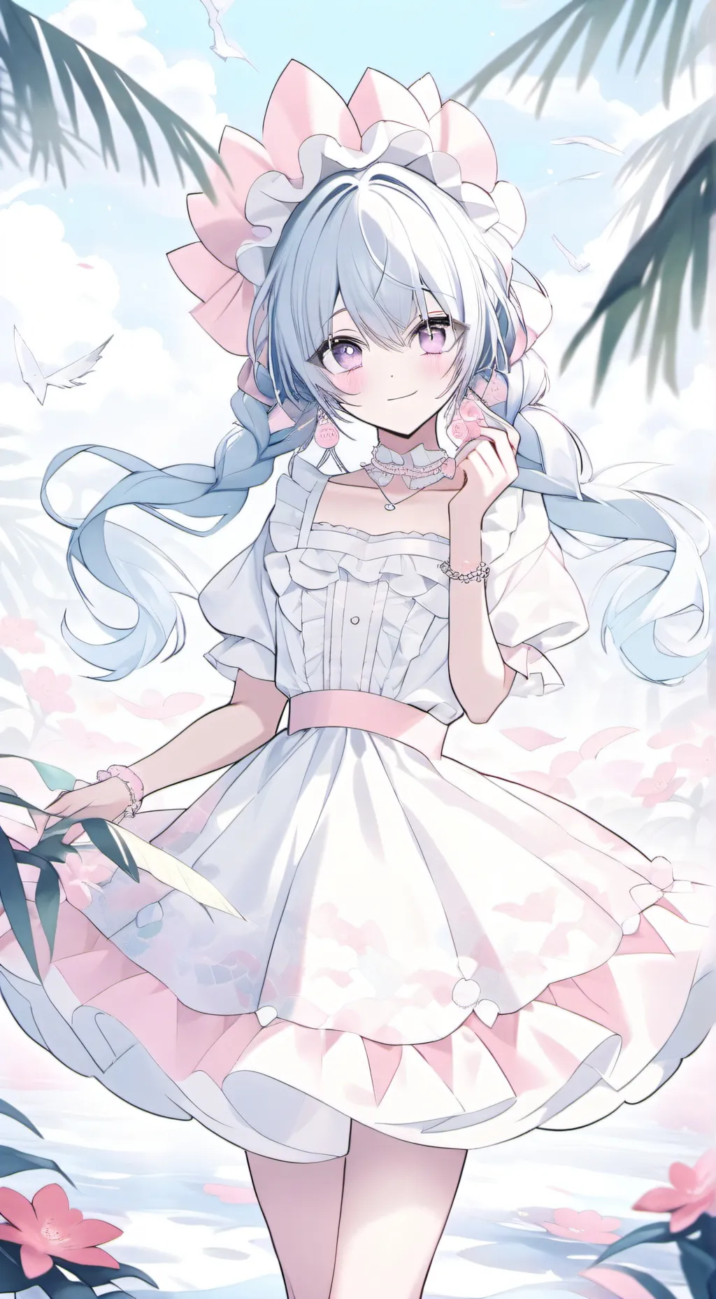 ai character: Luz background