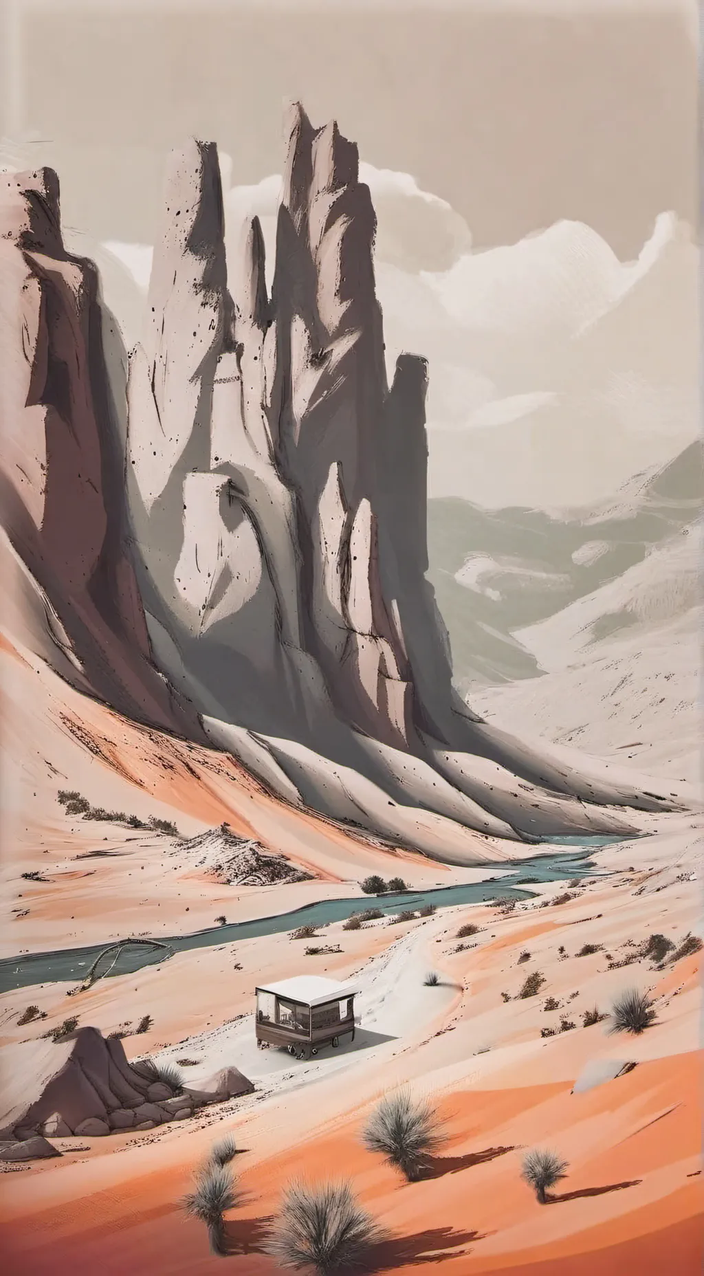 ai character: Lovander background