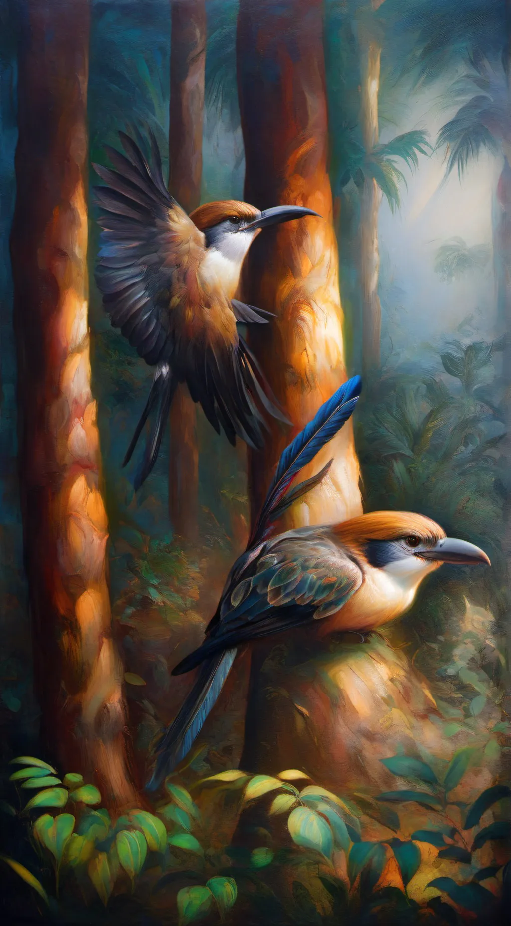 ai character: jungla del congo A background