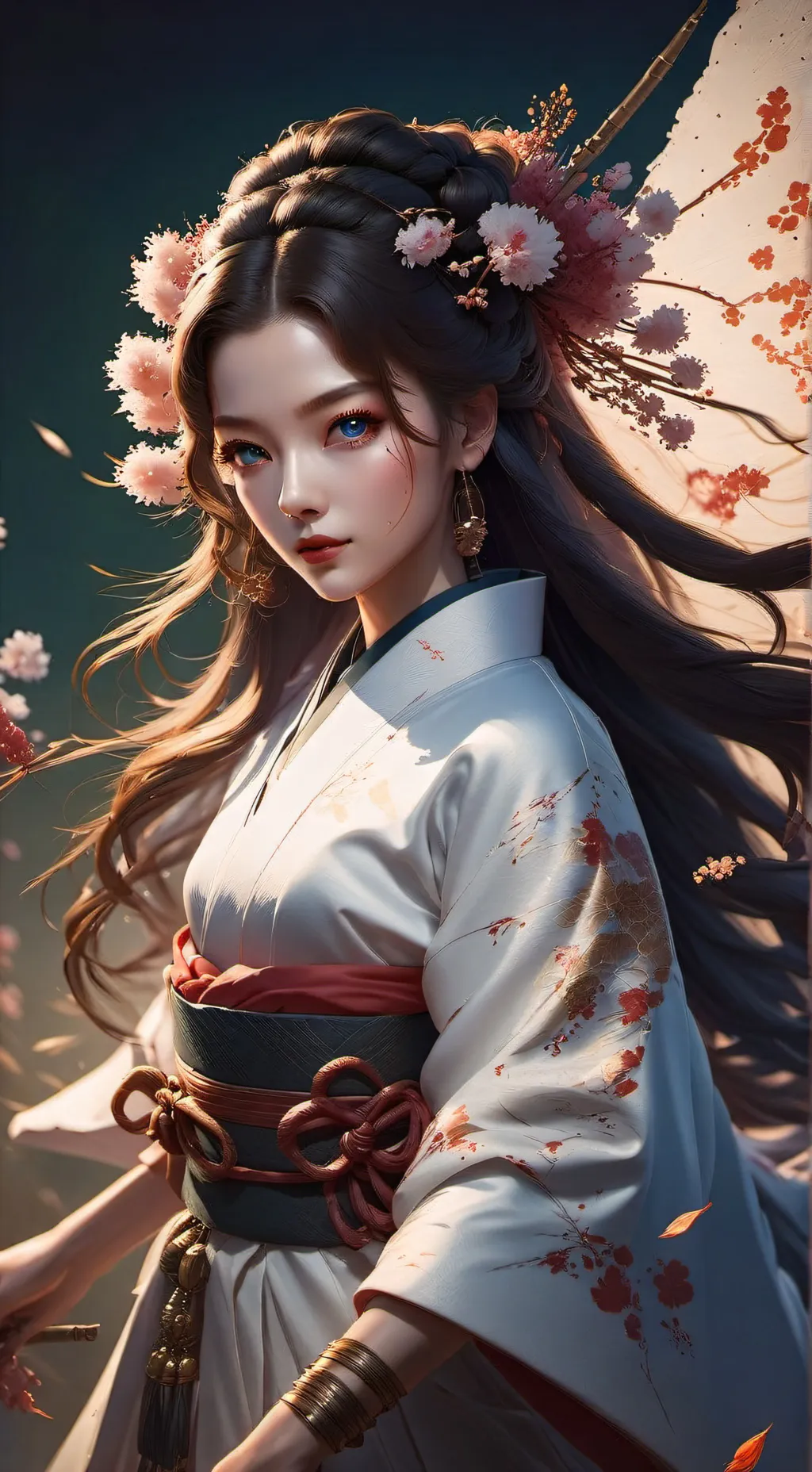 ai character: Kumiko background