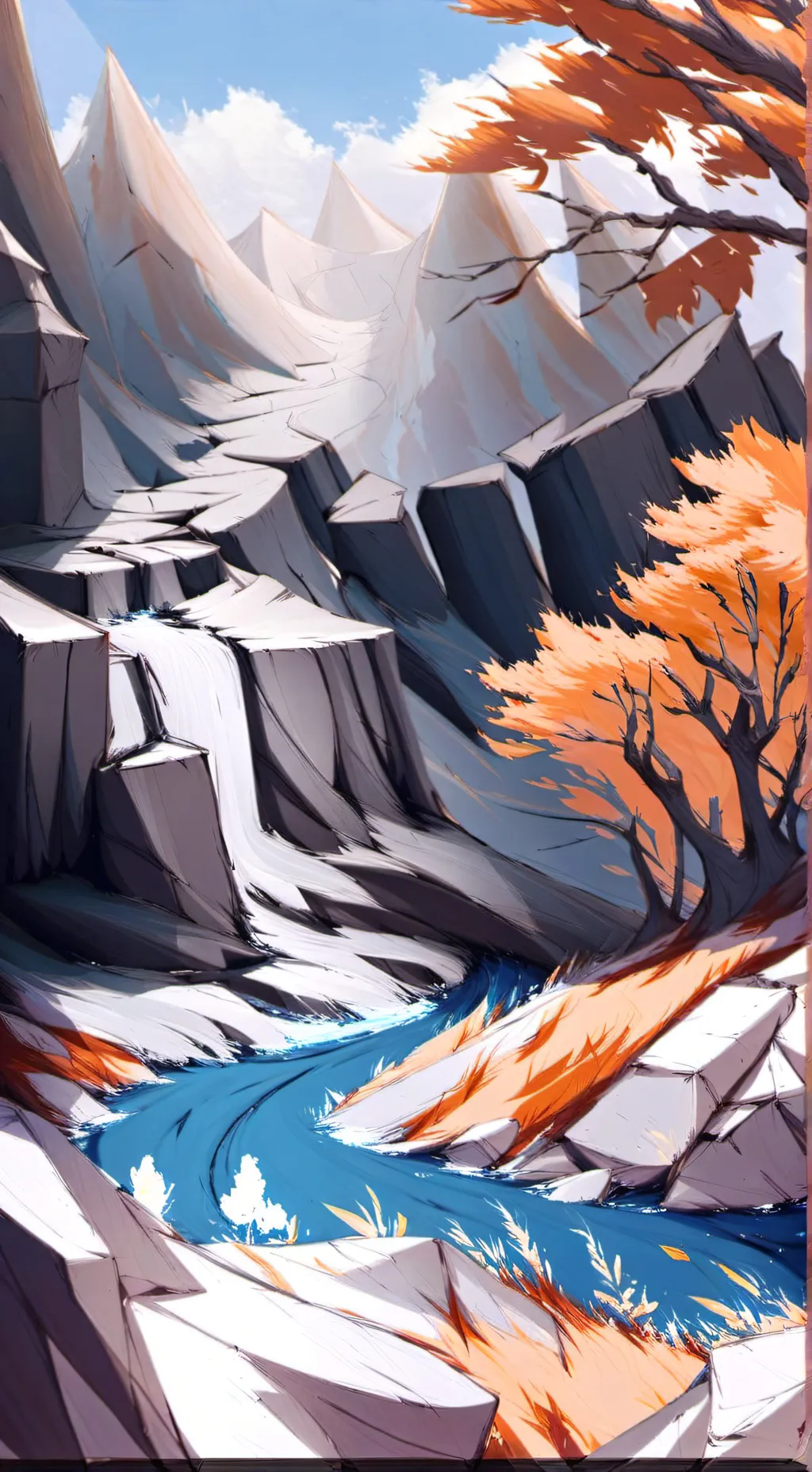 ai character: Oren  background