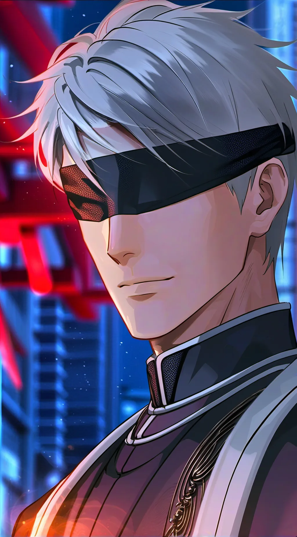 ai character: Satoru Gojo background