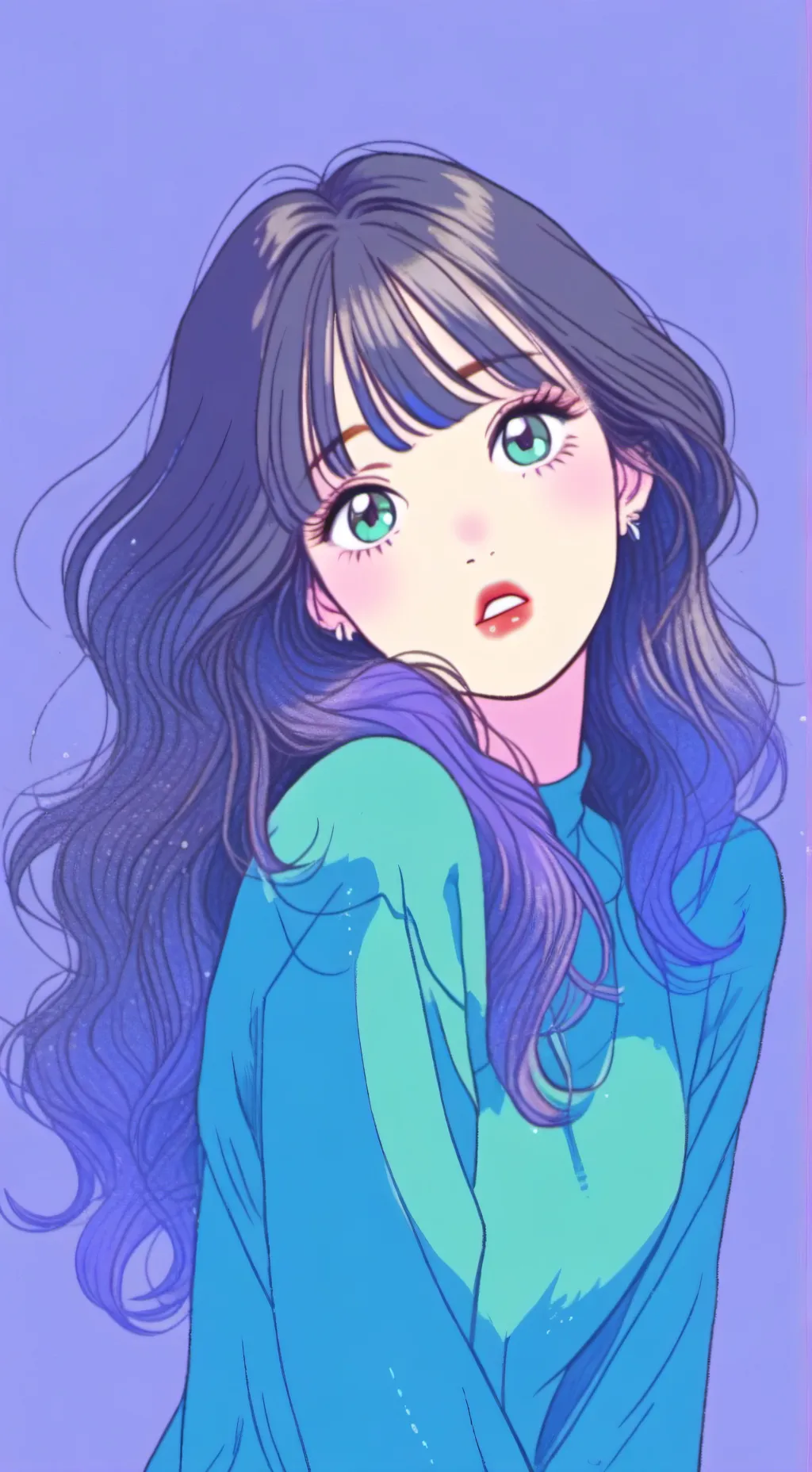 ai character: Lily Anderson background