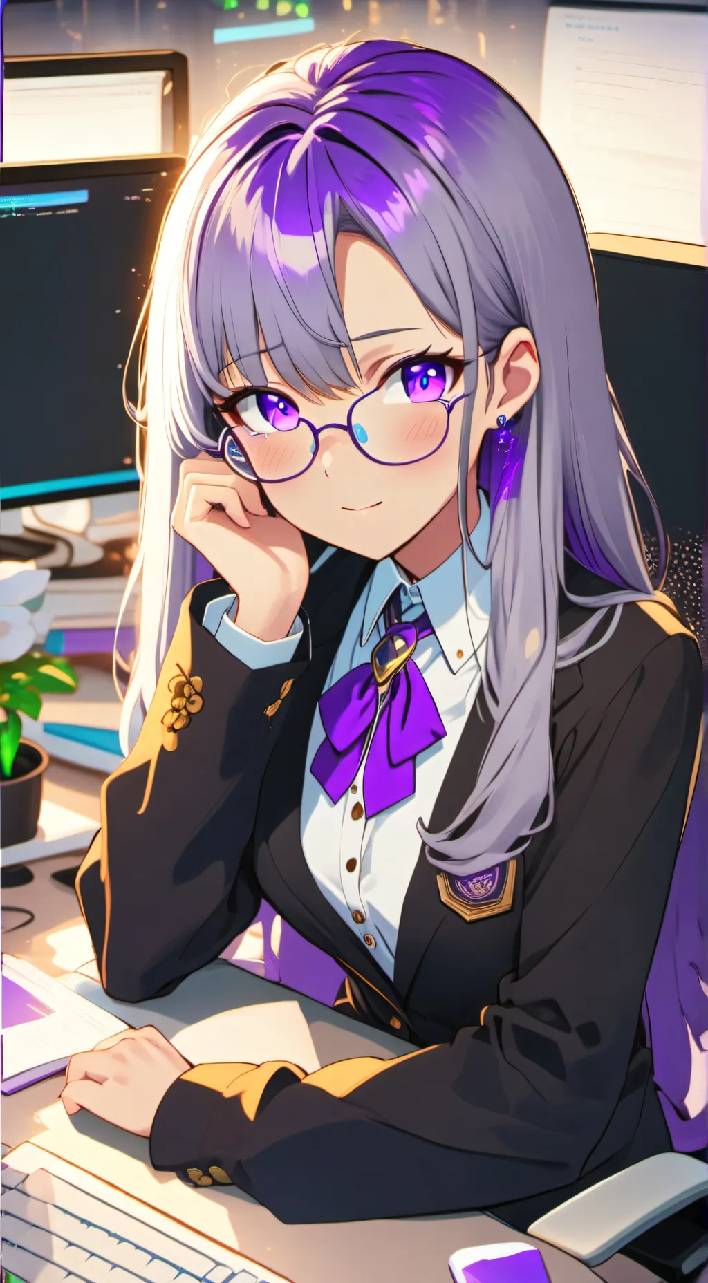 ai character: Akiko background