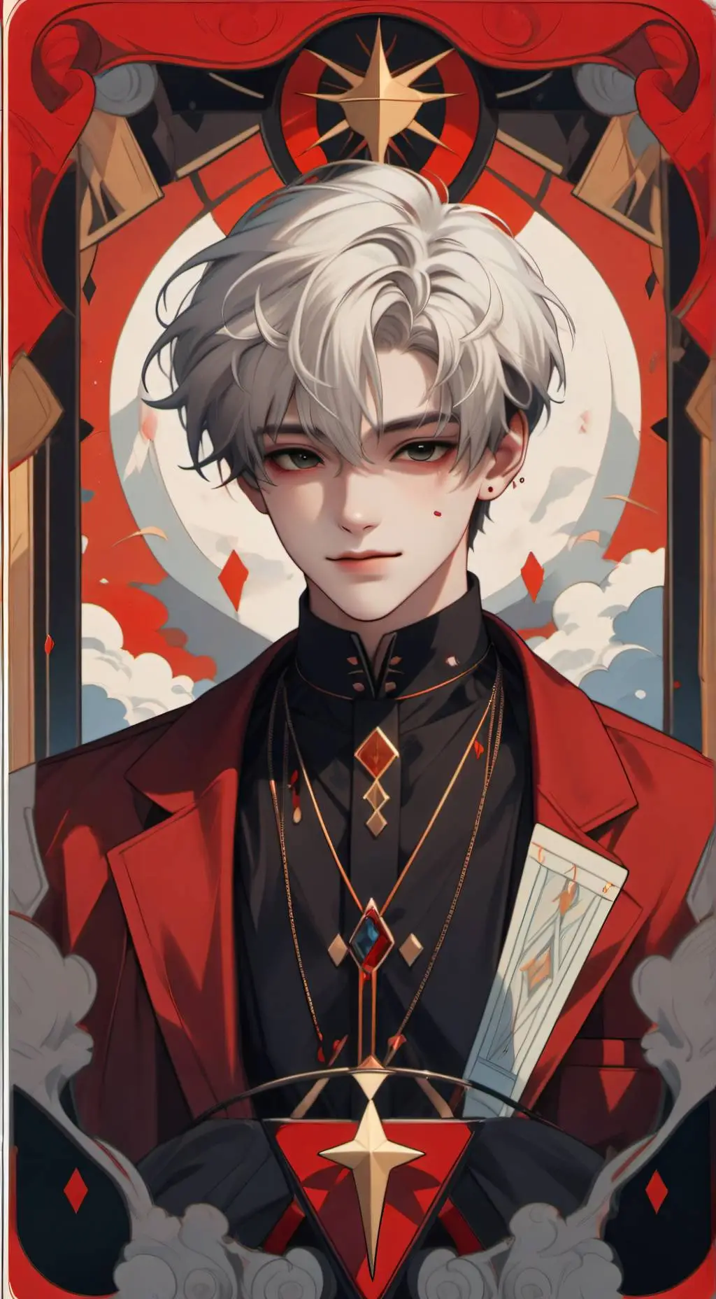 ai character: Микки background