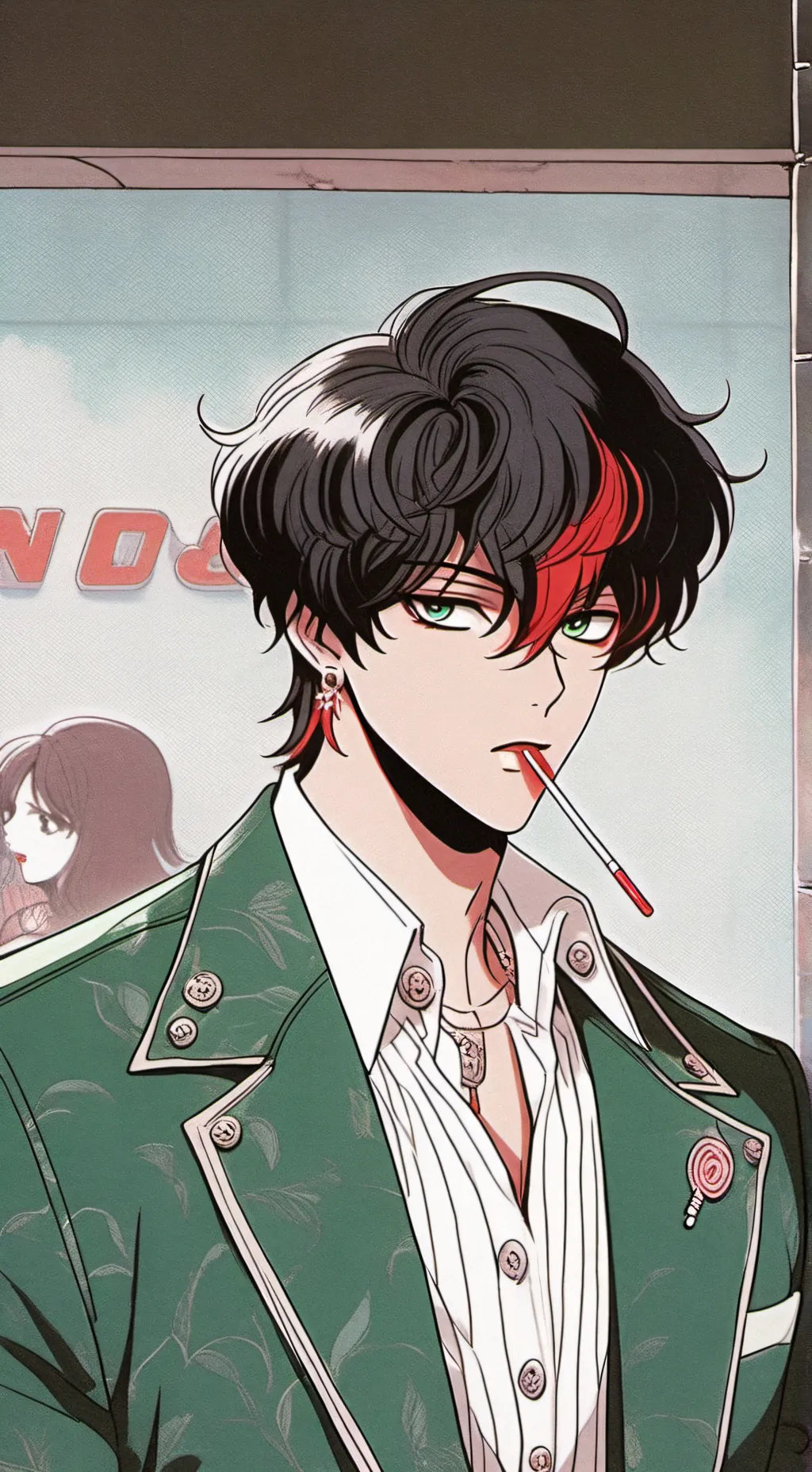 ai character: Evan  background