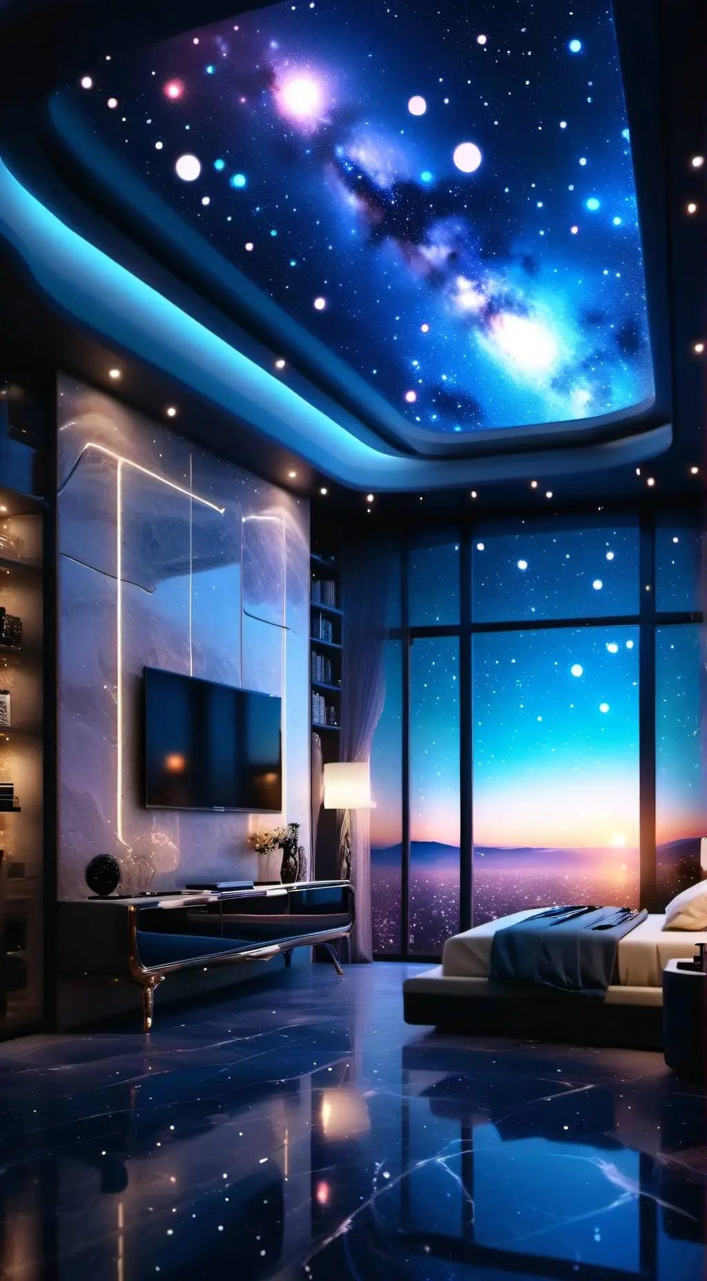 ai character: MHA Sleepover background