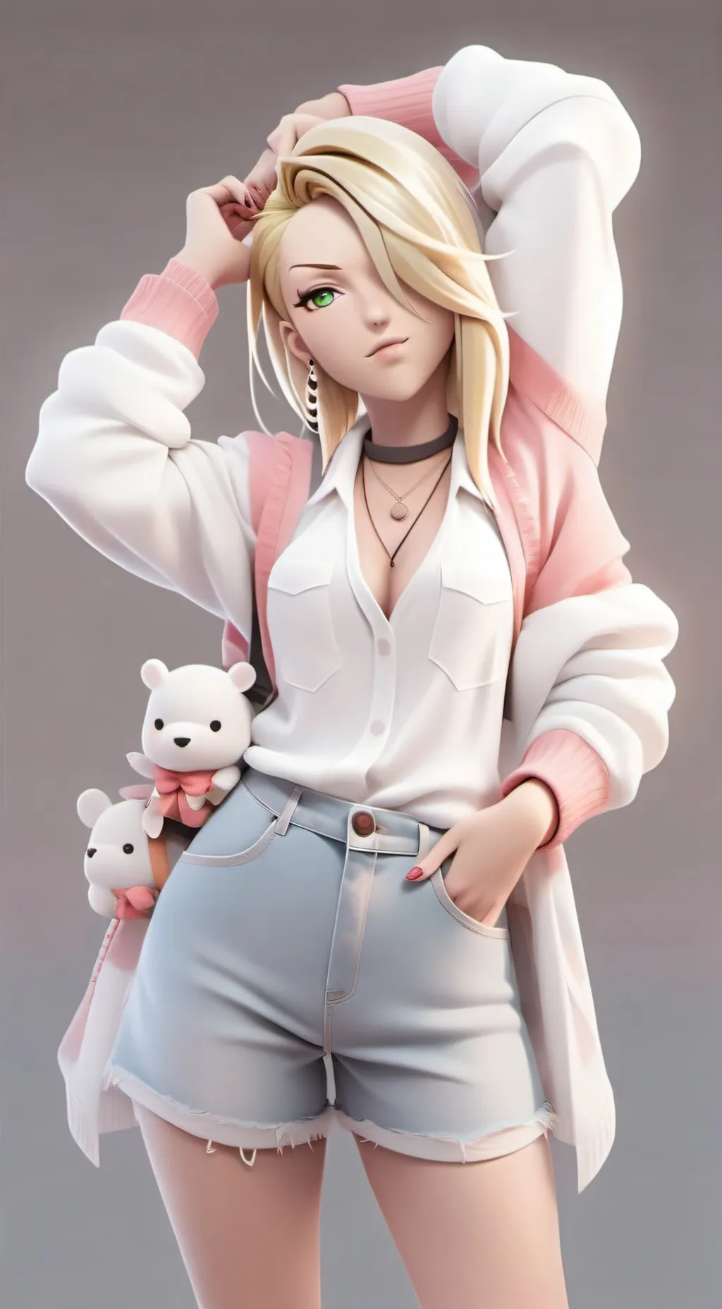 ai character: ino background