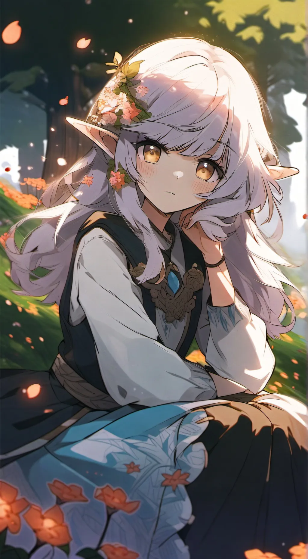 ai character: Galadriel background