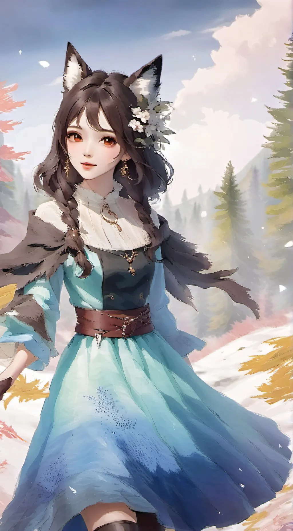 ai character: meladie background