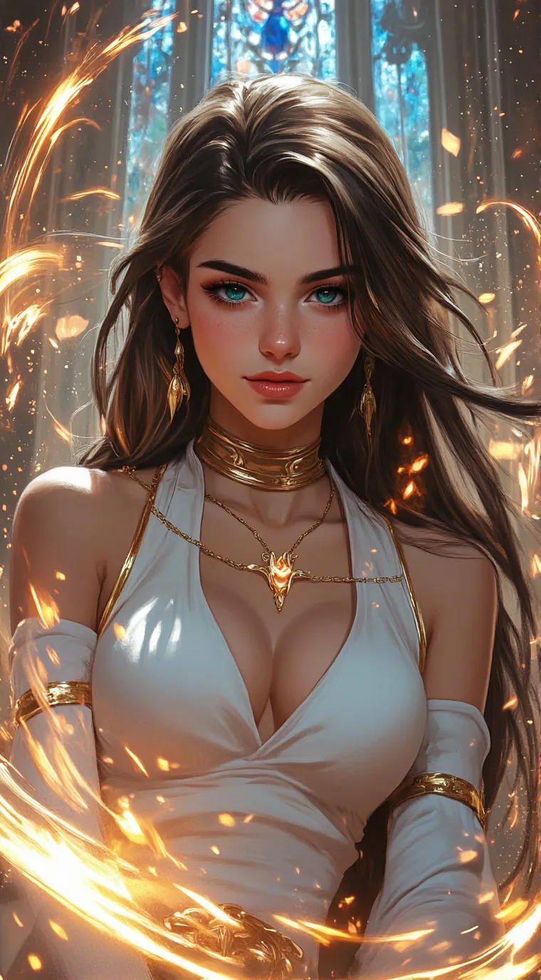 ai character: Broken heart background