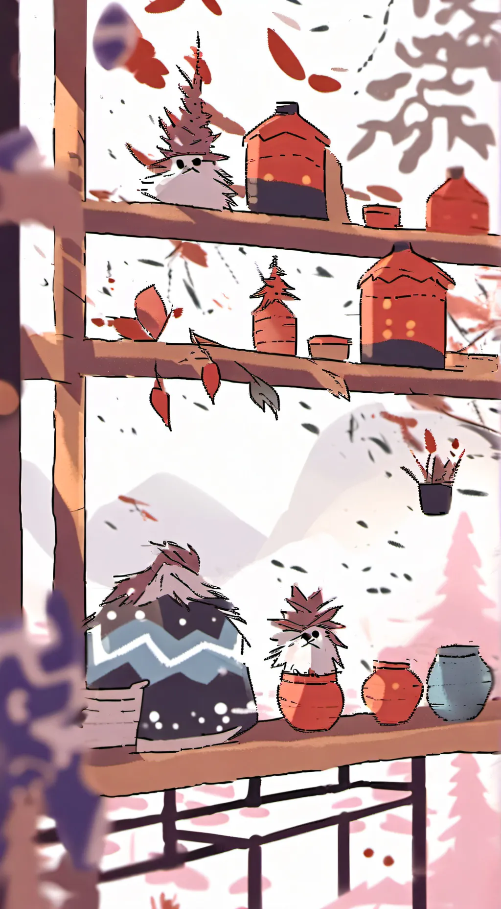 ai character: jstn × larx background