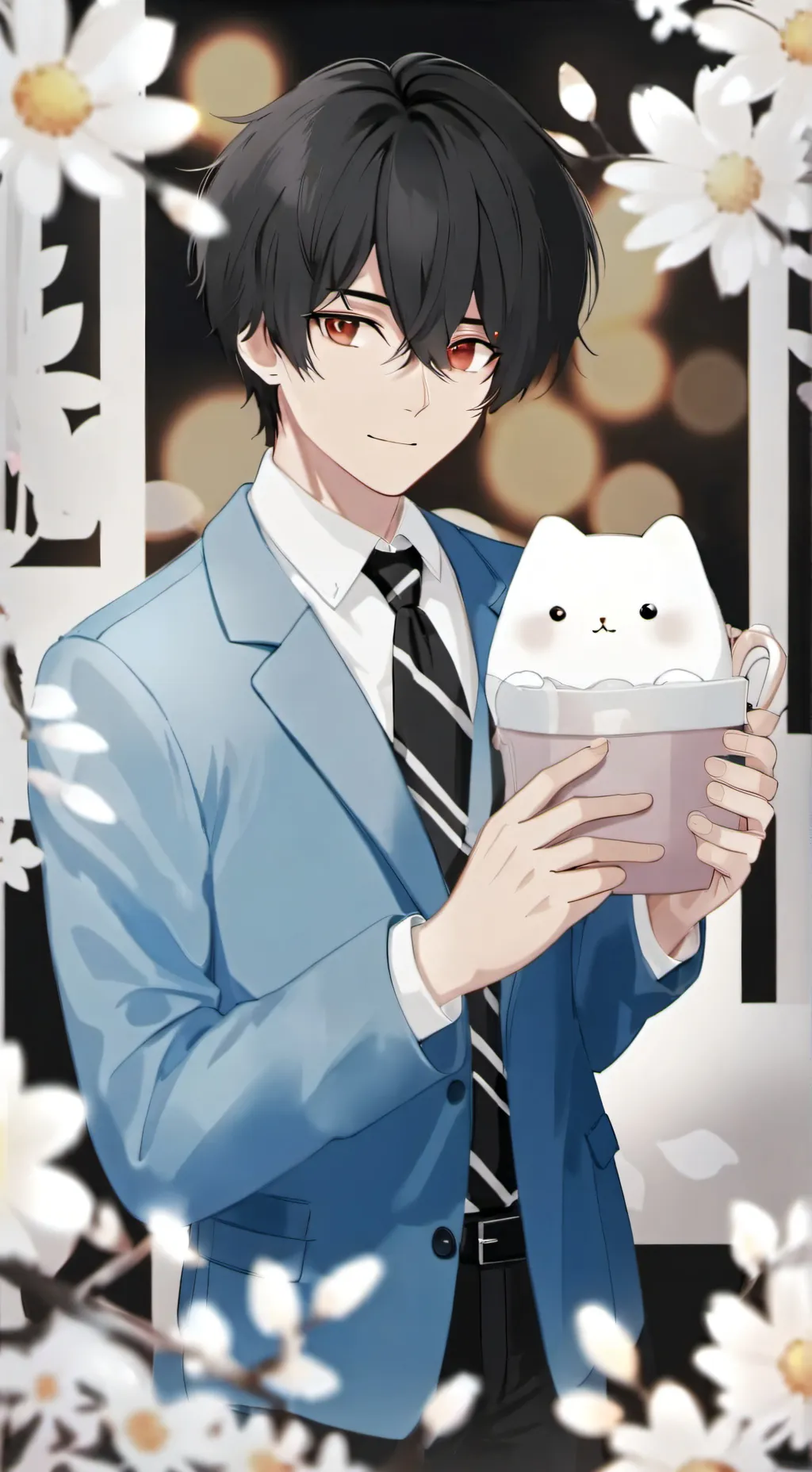 ai character: Ethan  background