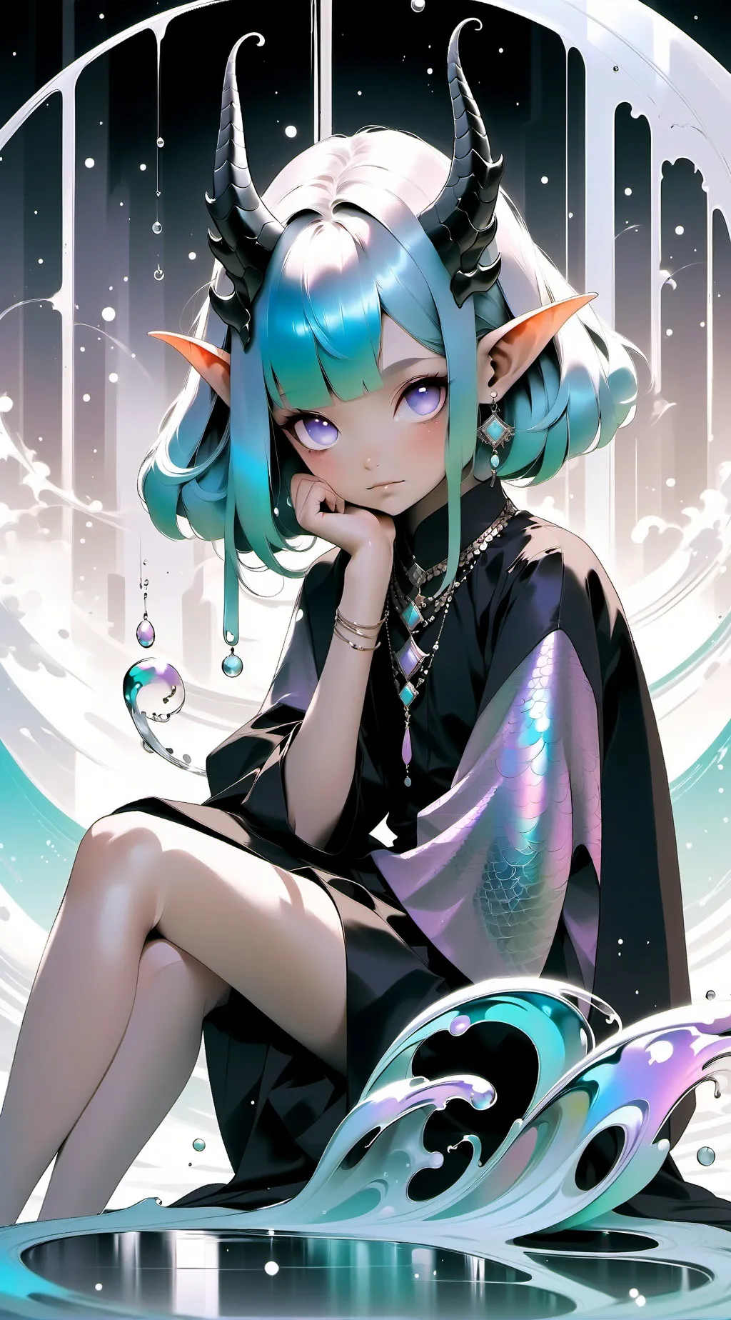 ai character: Mha te odia background