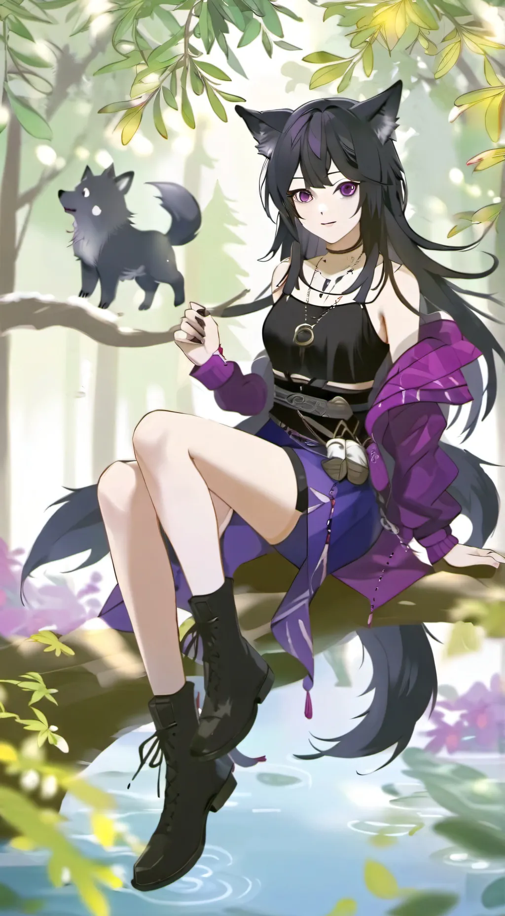 ai character: Xavier  background