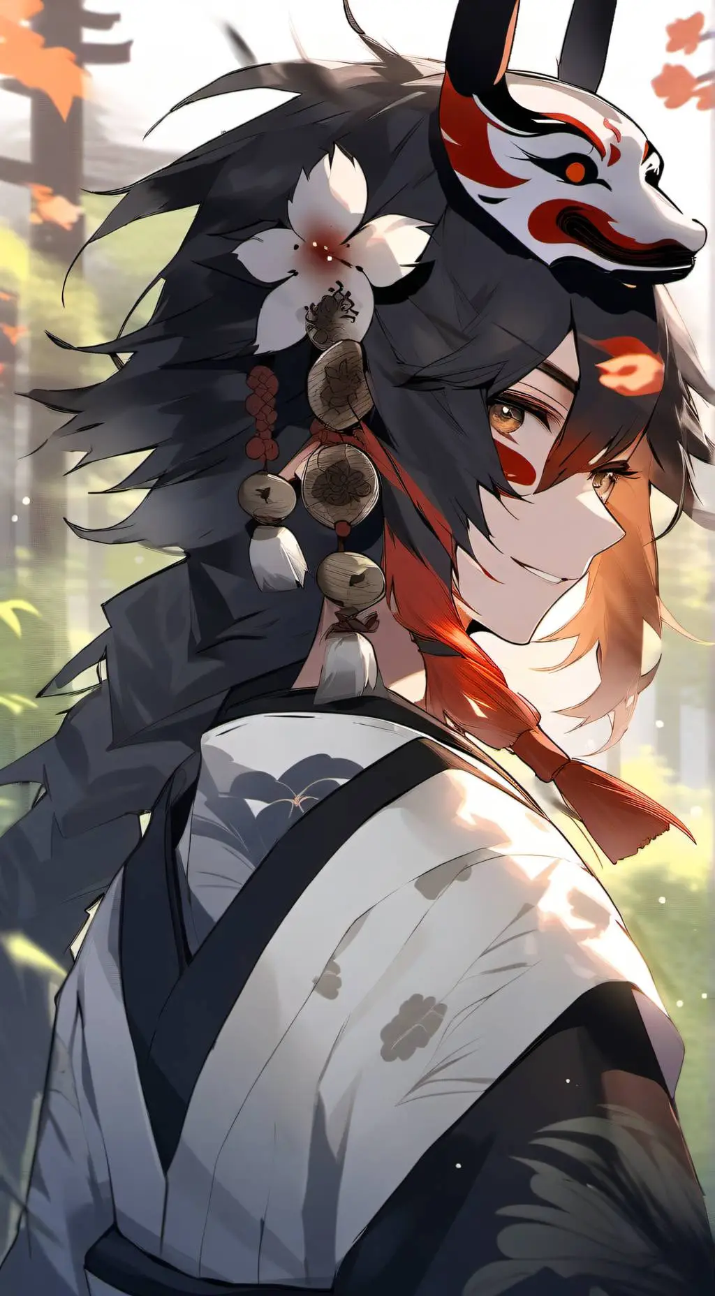 ai character: Yakku Kabuki background