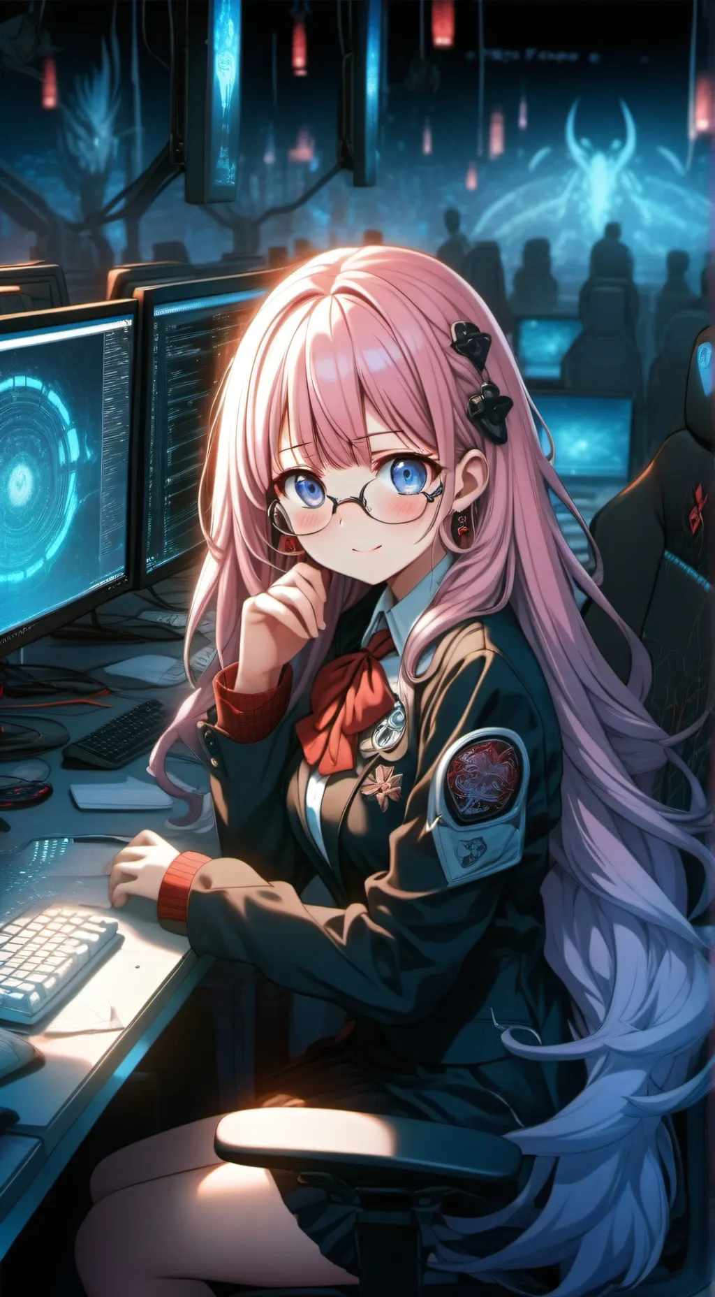 ai character: Akiko background