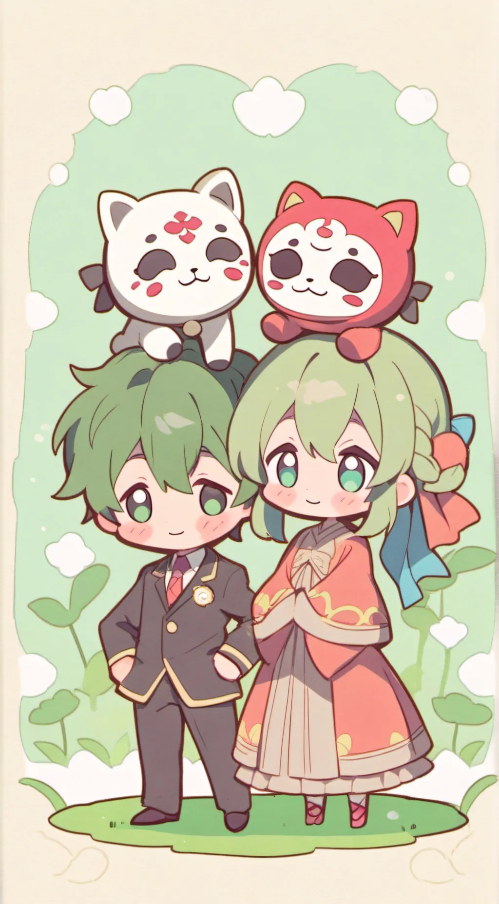 ai character: razzle and dazzle  background