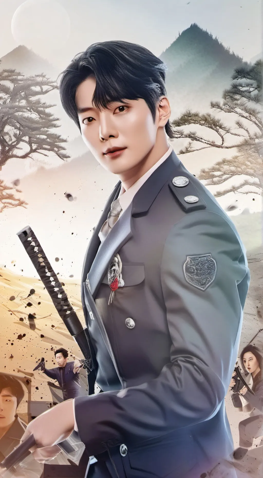 ai character: squid games S2 background