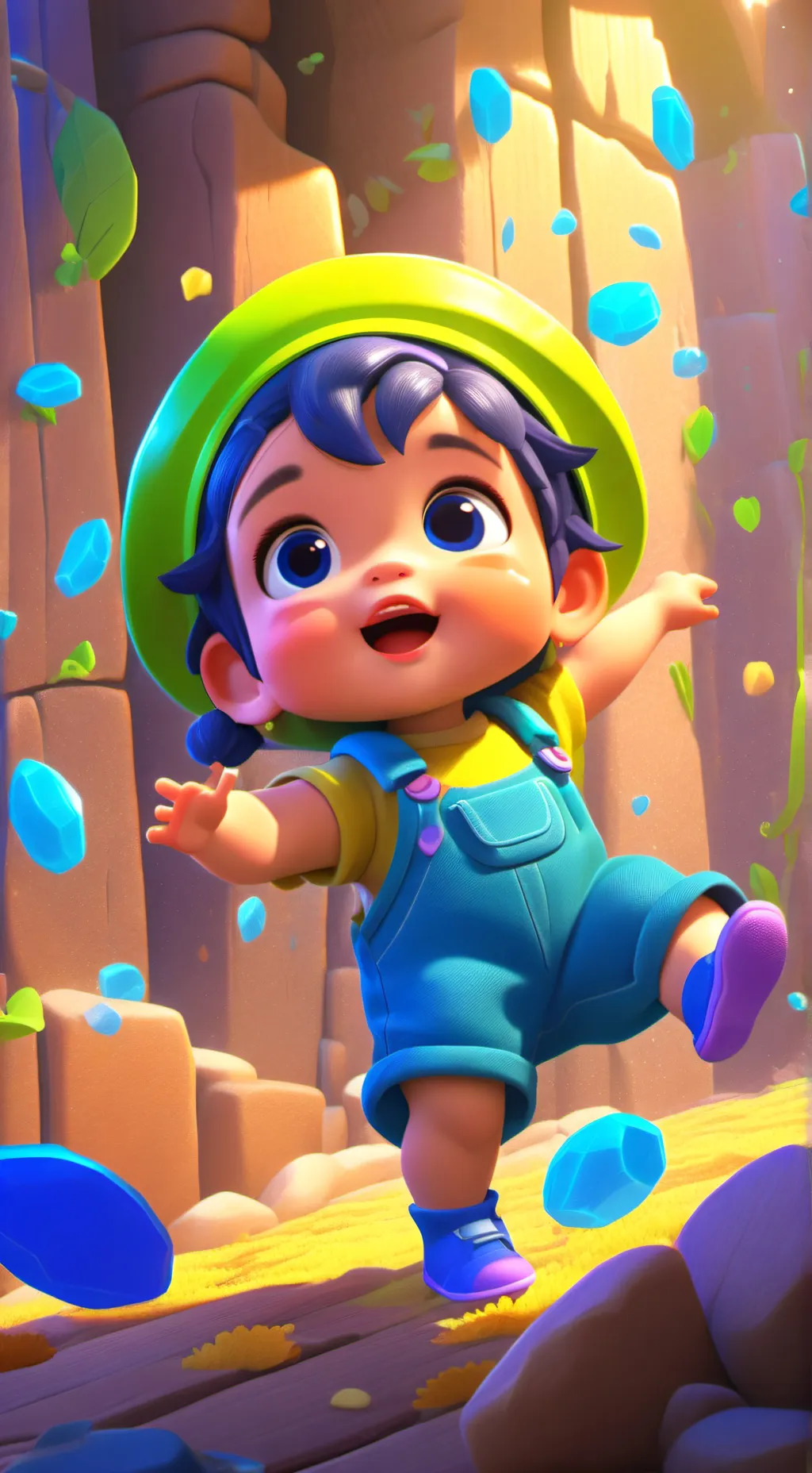 ai character: Baby background
