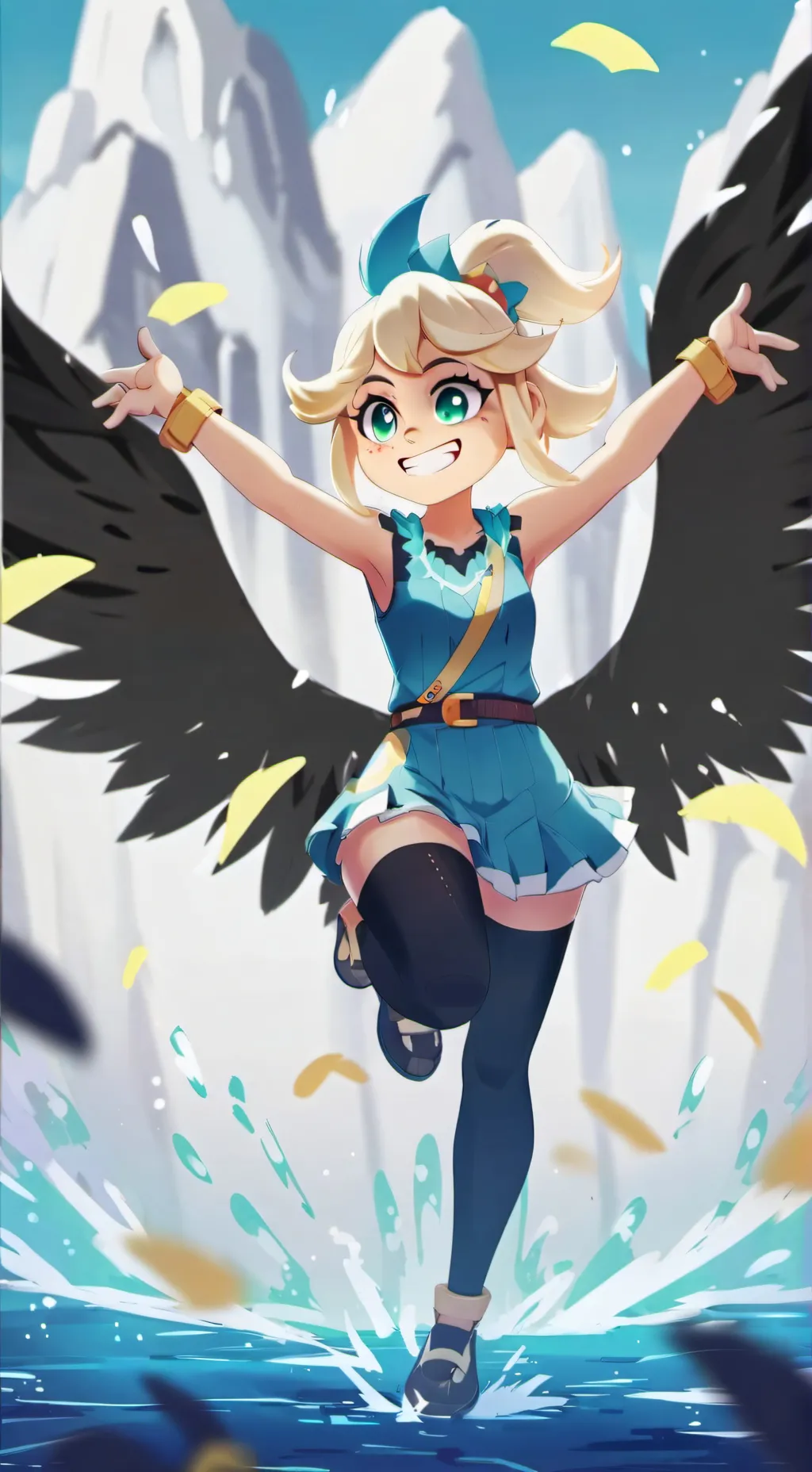 ai character: the fan background