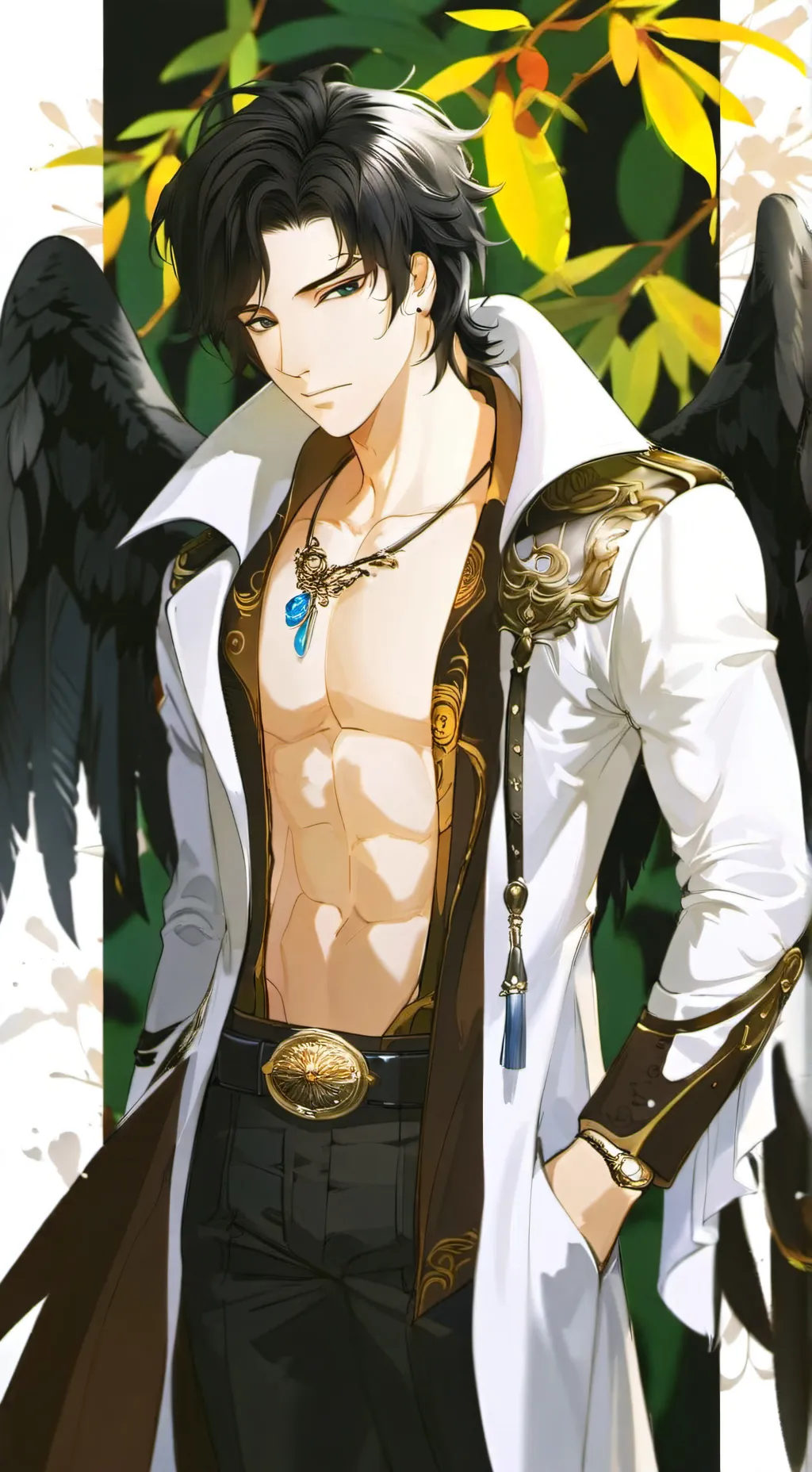 ai character: Aether Lucien background