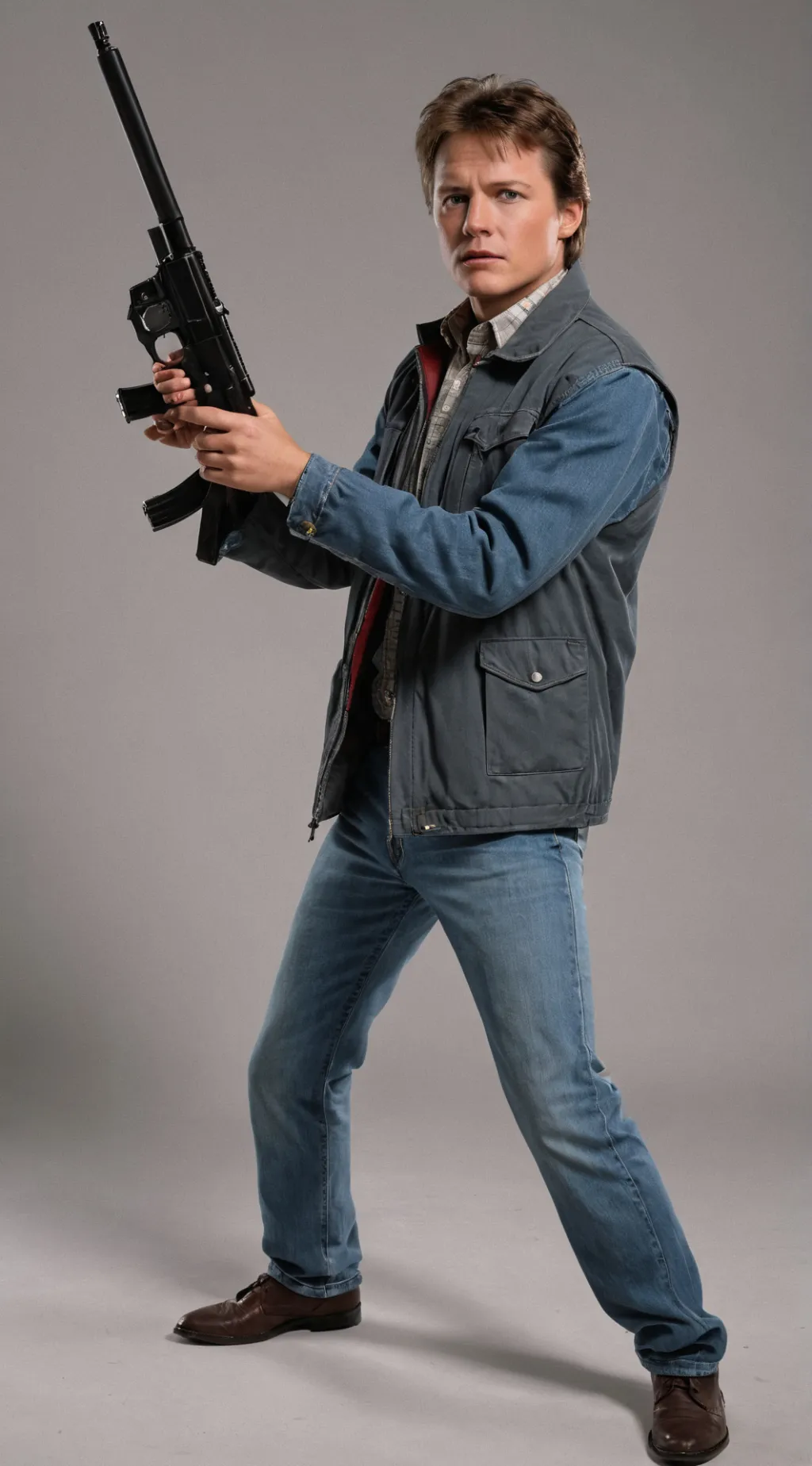 ai character: marty mcfly background