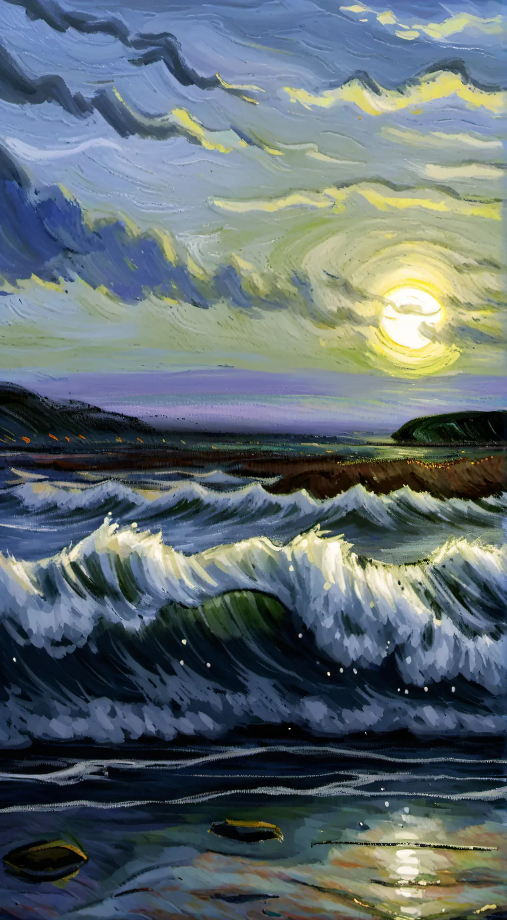 ai character: finish the lyrics background