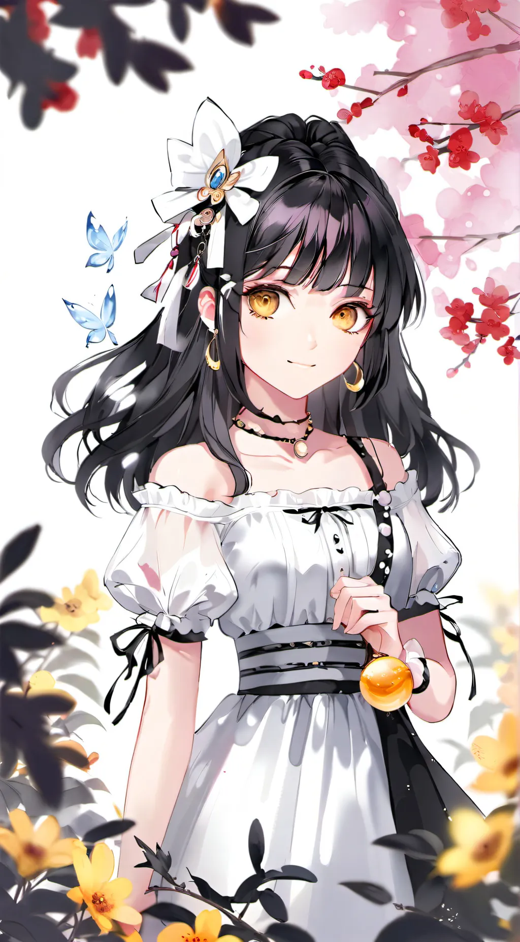 ai character: sunny background