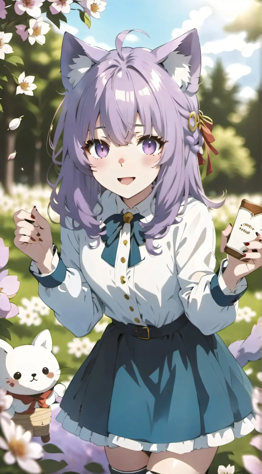 ai character: Kat background