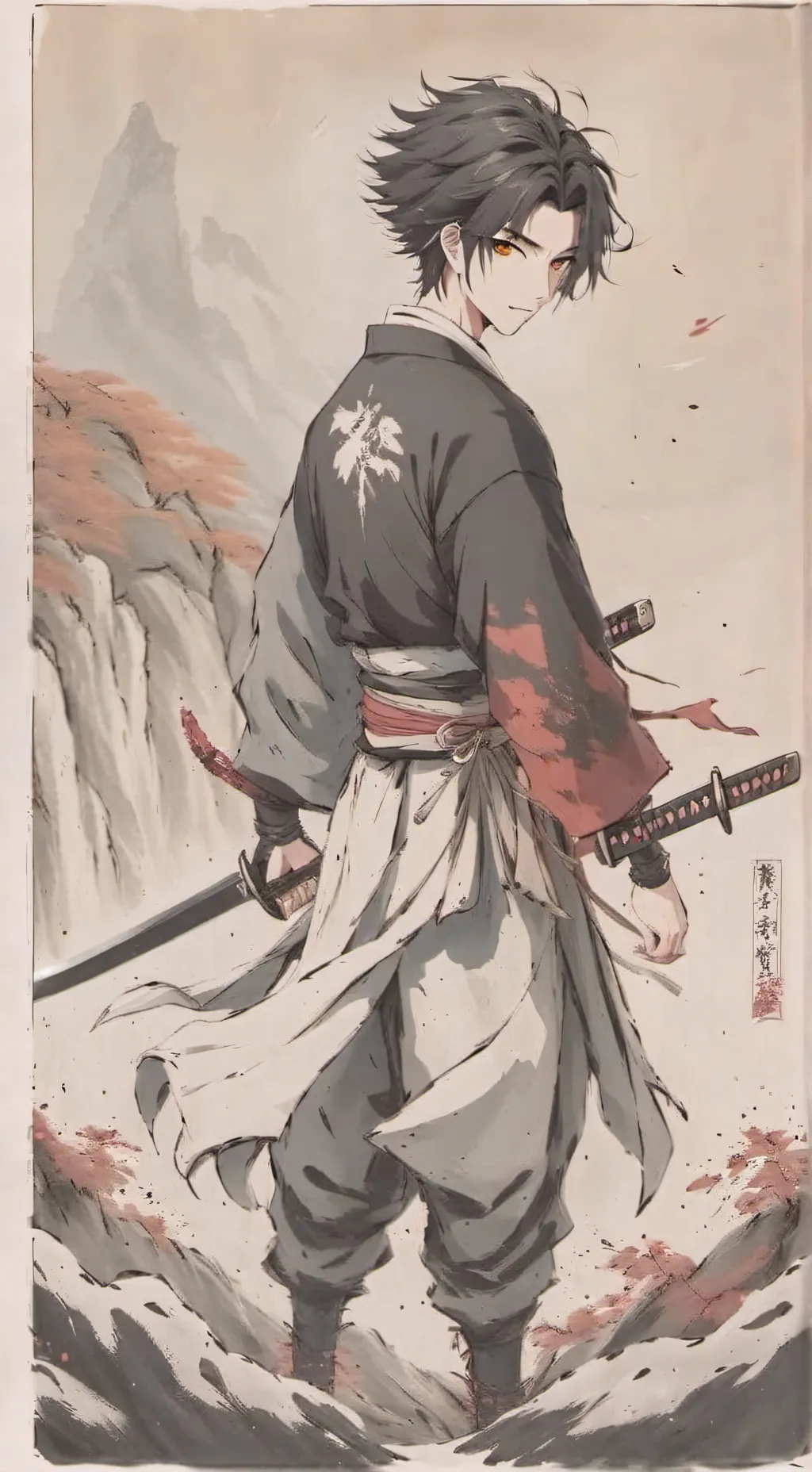 ai character: fris  background