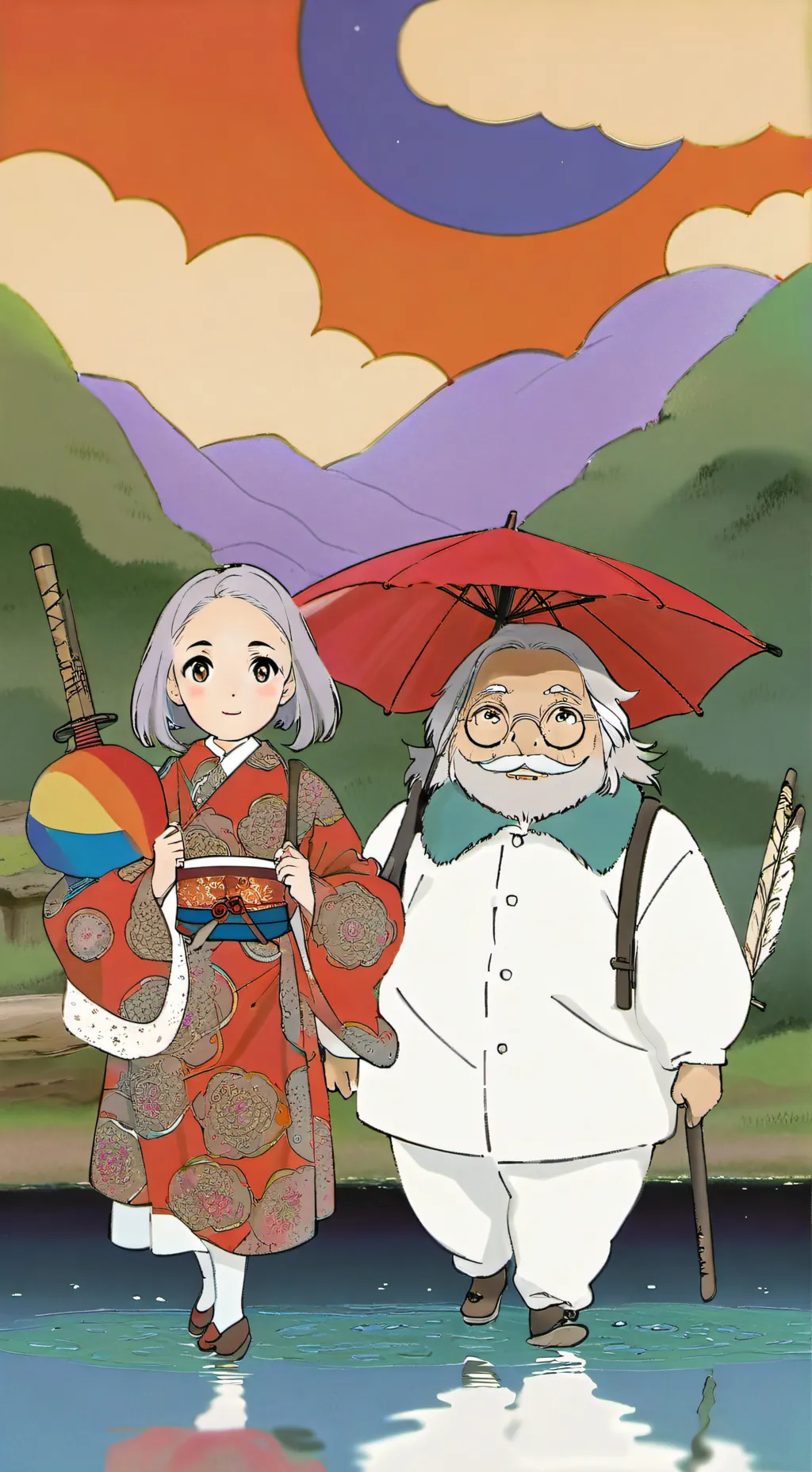 ai character: DW meet a Karen :D background